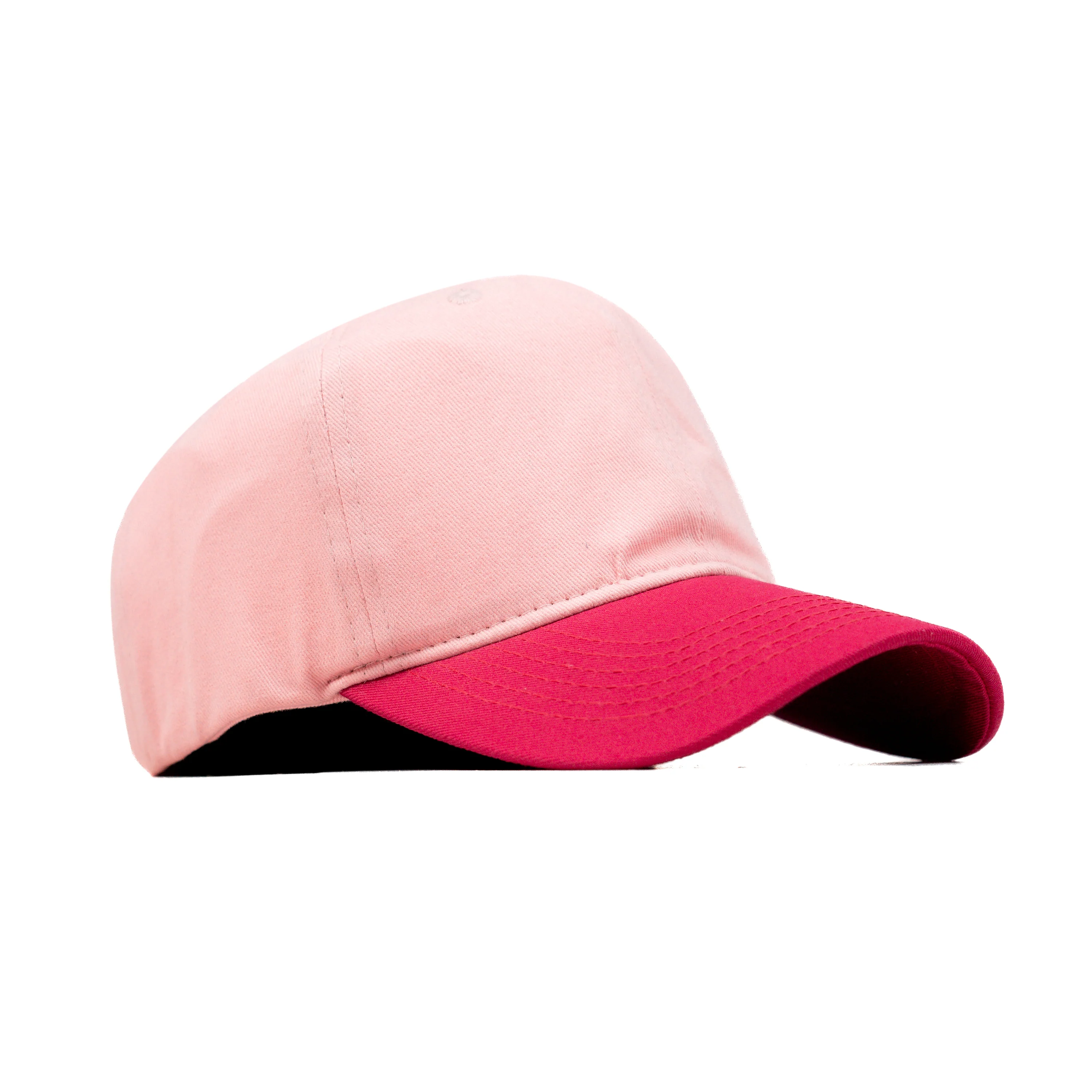 HEAD GEAR BABY PINK BRIGHT PINK DUAL TONE CAP - Image 3