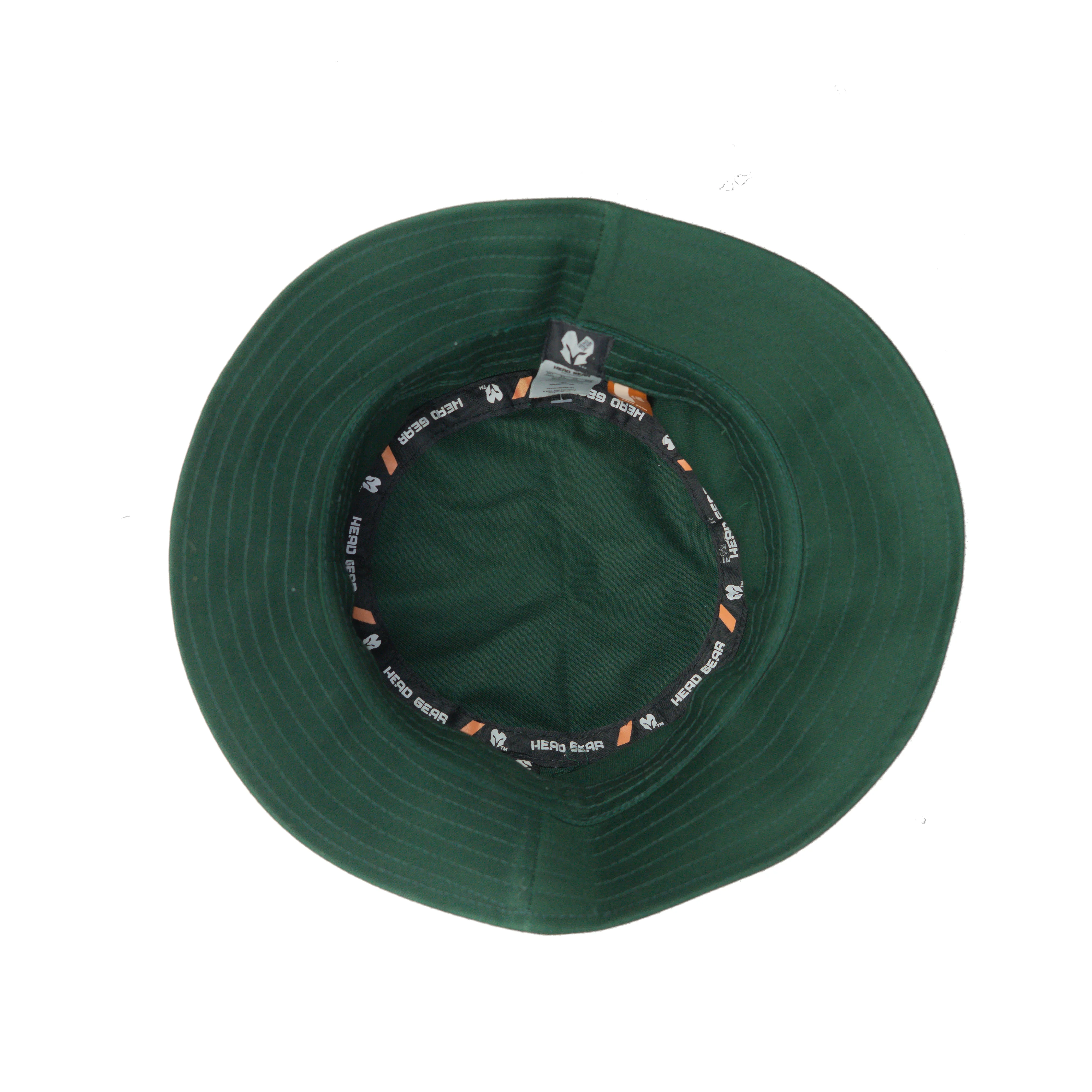 HEAD GEAR BASIC DARK GREEN BUCKET HAT - Image 4
