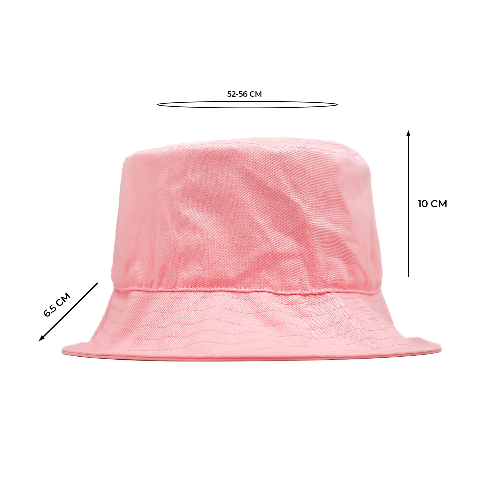 HEAD GEAR BASIC PINK BUCKET HAT - Image 5