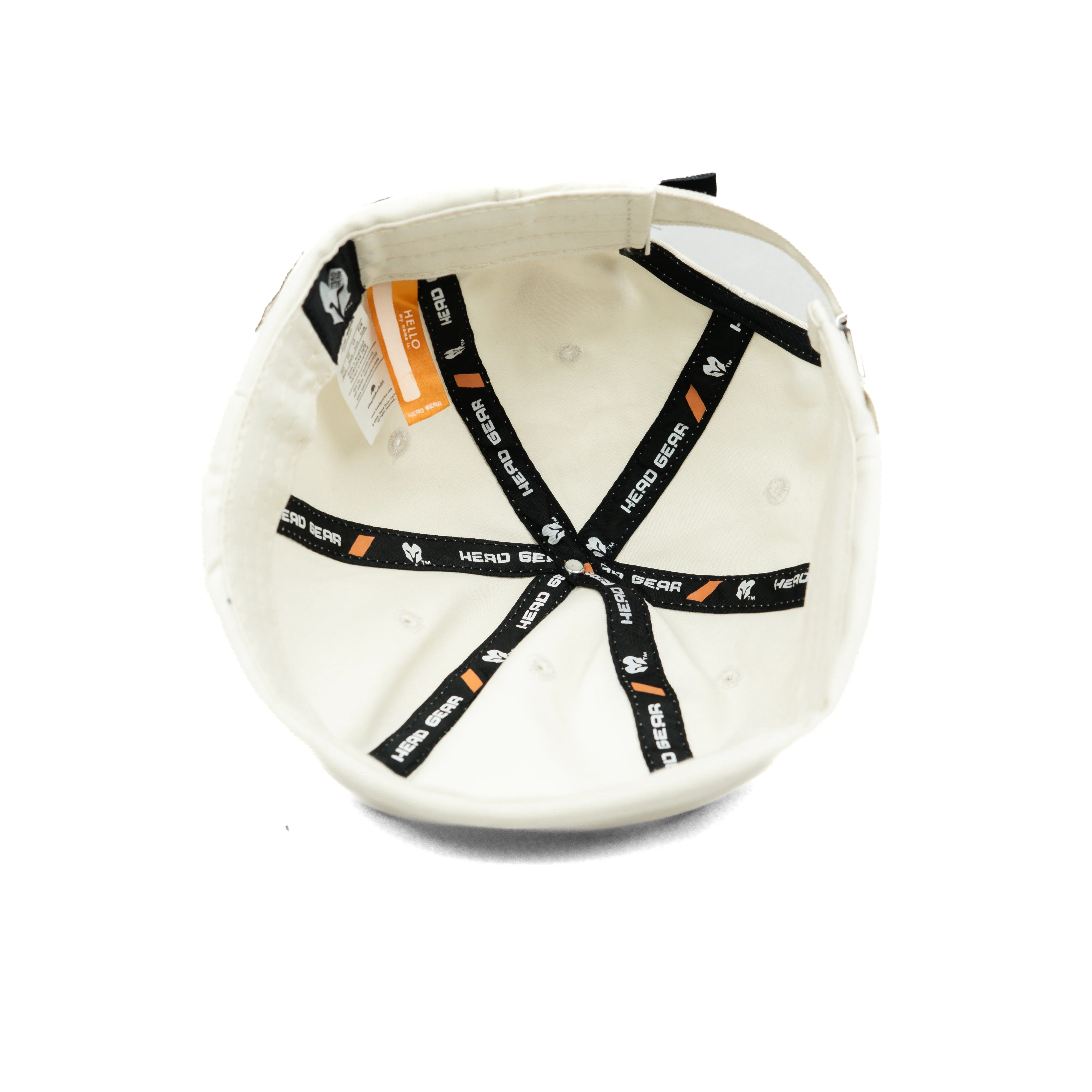 HEAD GEAR BASIC WHITE DOCKER CAP - Image 5