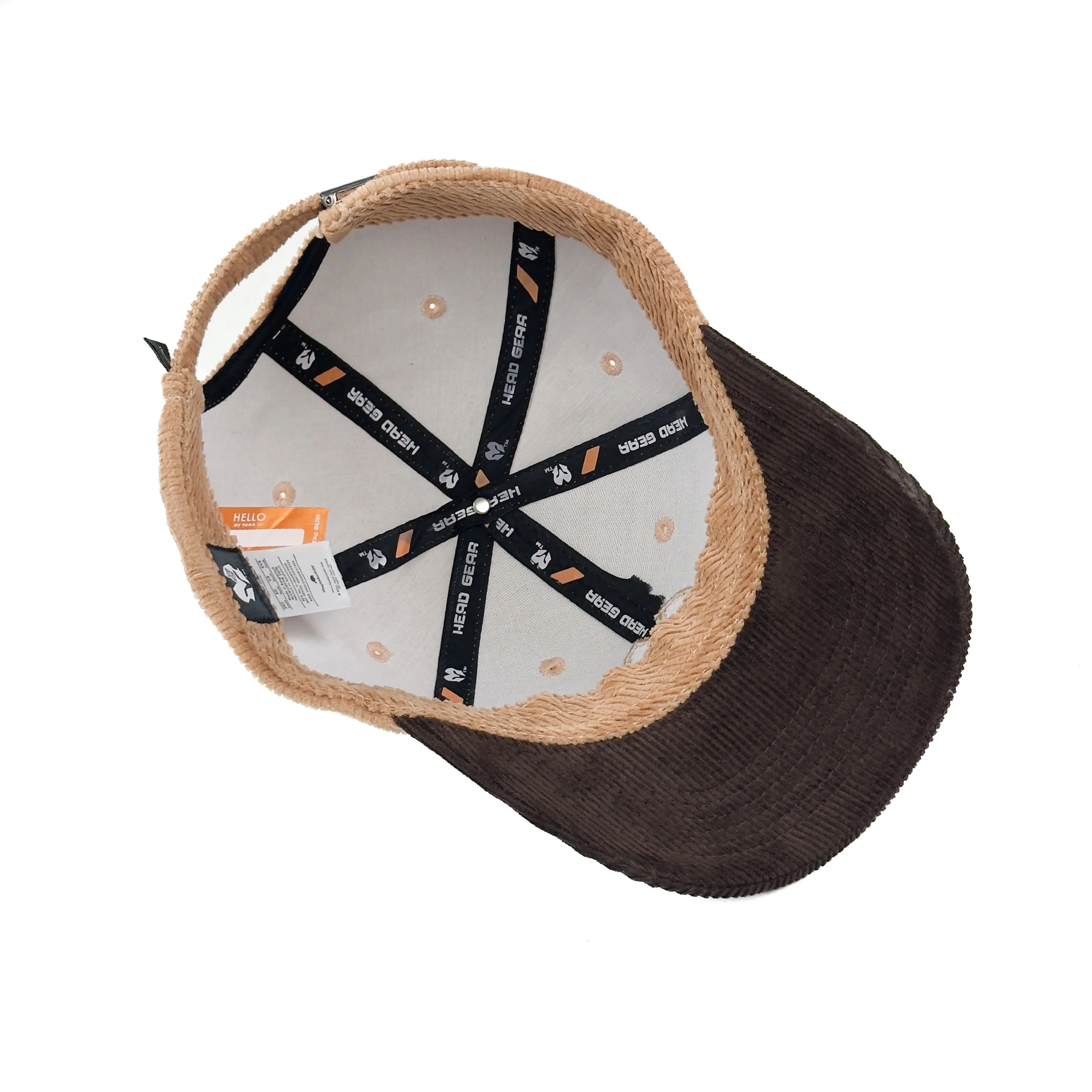 HEAD GEAR BEIGE REDEFINED CORD CAP - Image 12