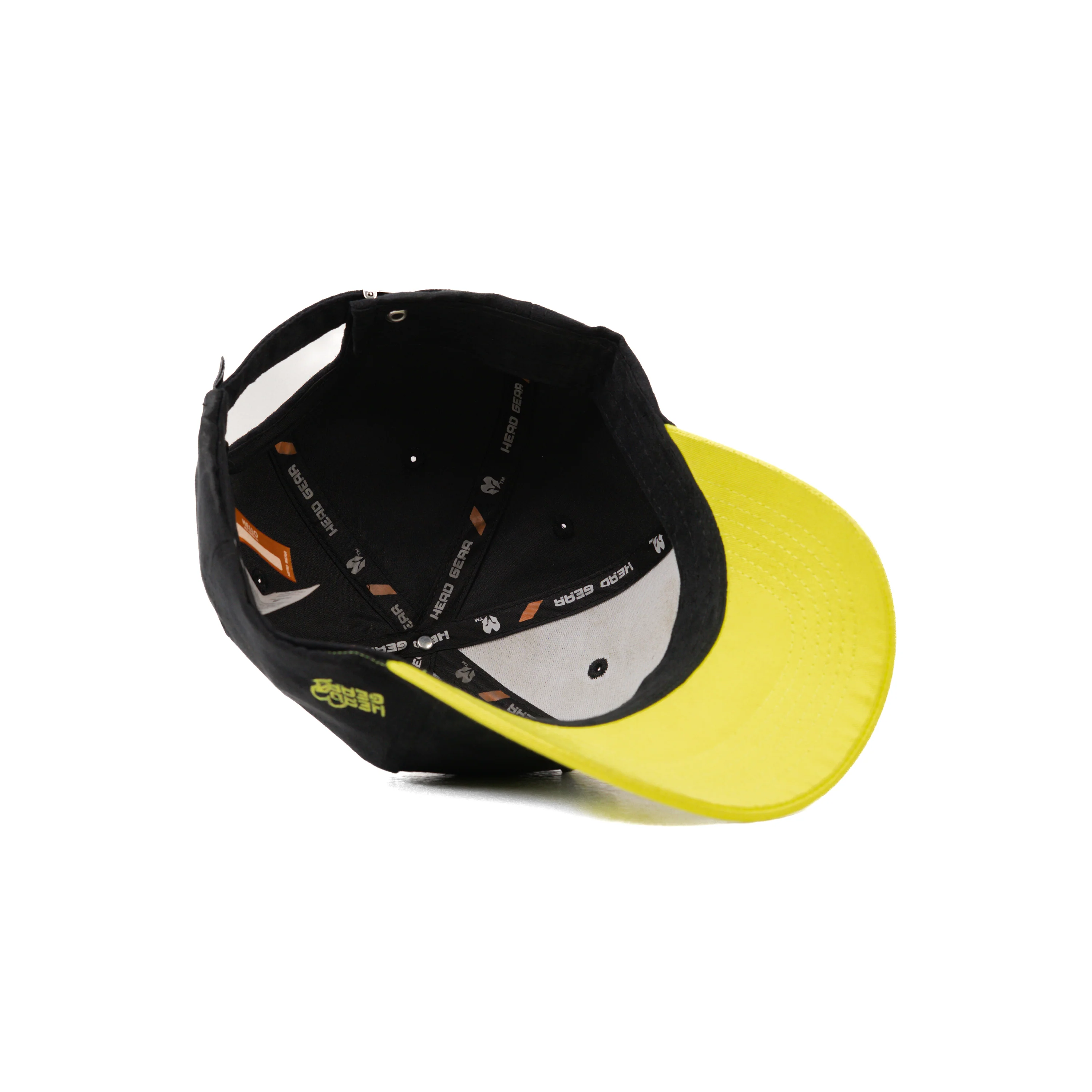 HEAD GEAR BLACK AND NEON REDEFINED SUEDE CAP - Image 12