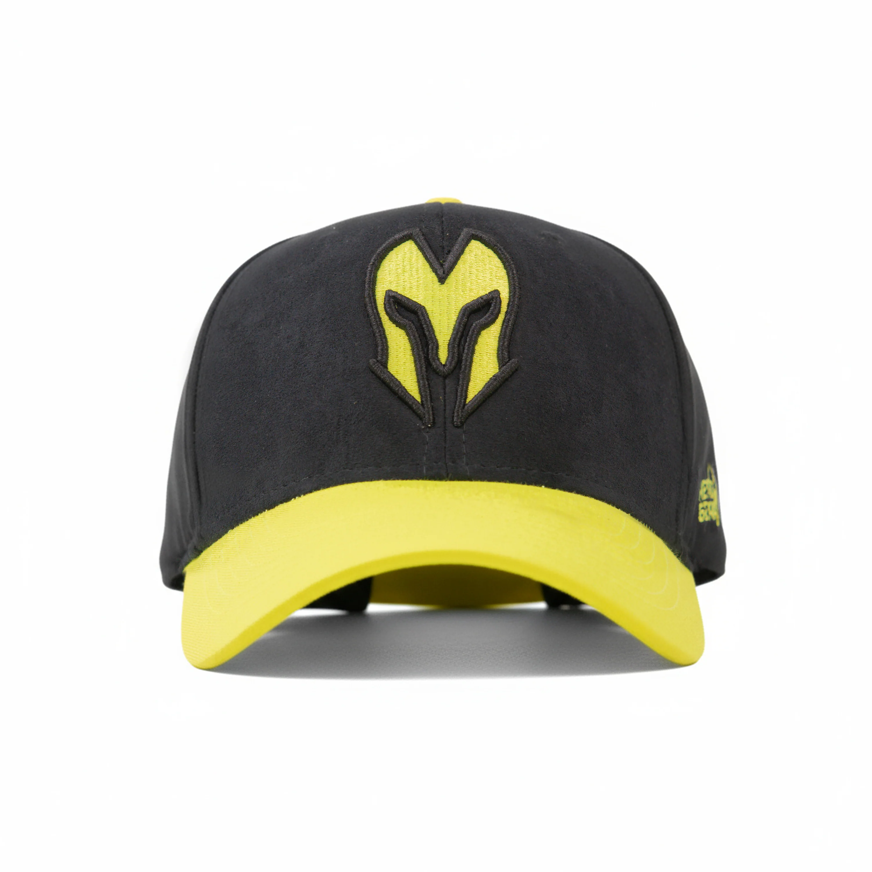 HEAD GEAR BLACK AND NEON REDEFINED SUEDE CAP - Image 4