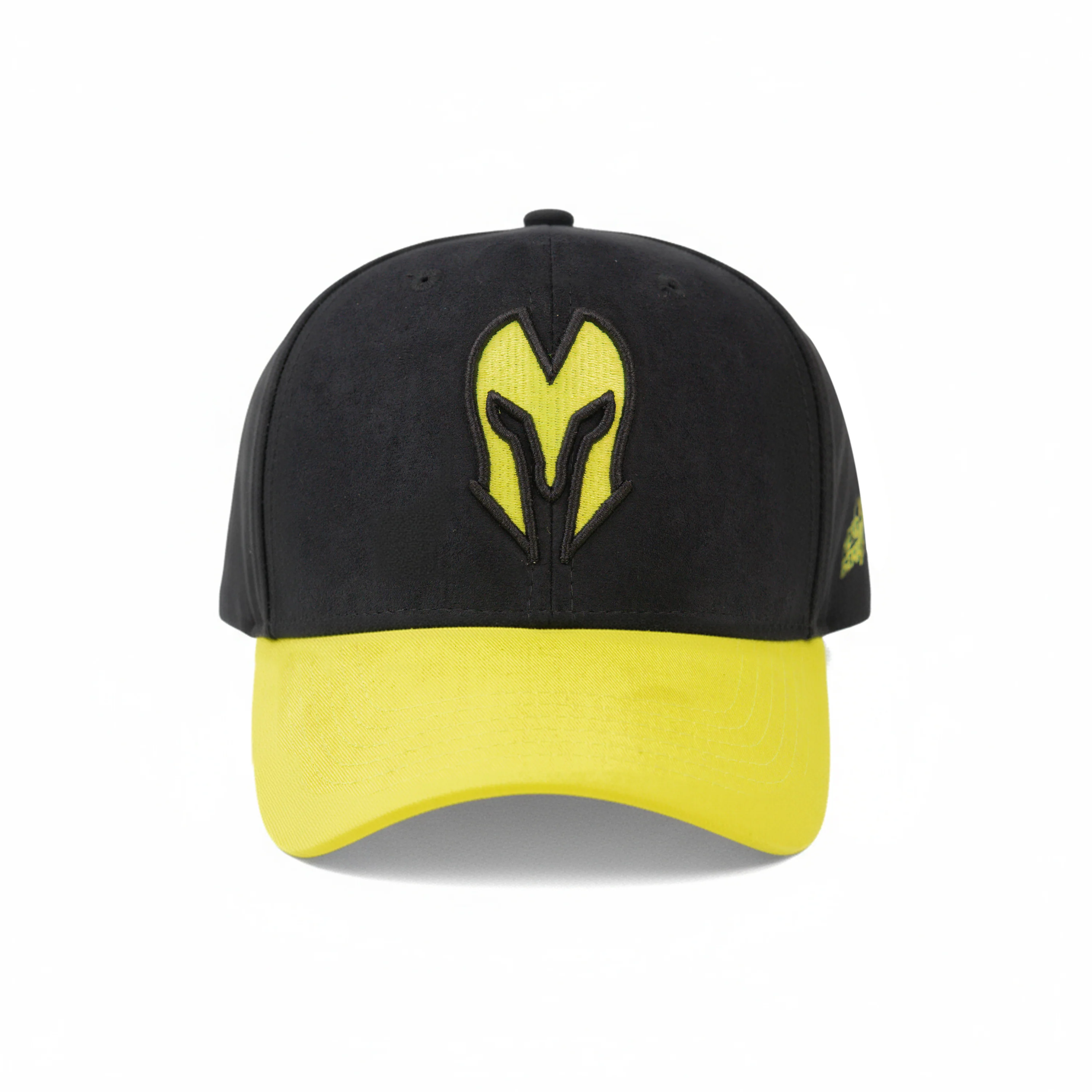 HEAD GEAR BLACK AND NEON REDEFINED SUEDE CAP - Image 6