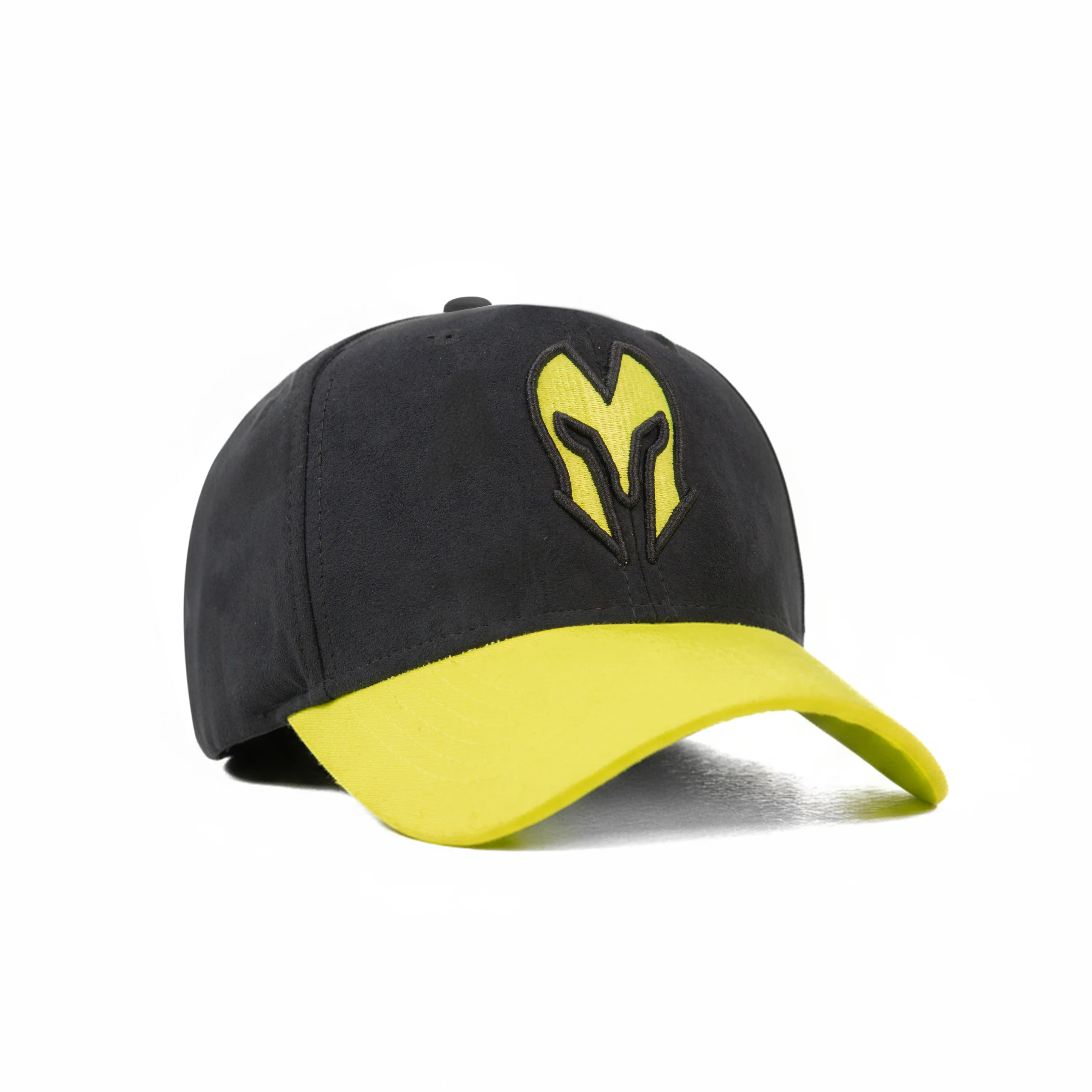 HEAD GEAR BLACK AND NEON REDEFINED SUEDE CAP - Image 7