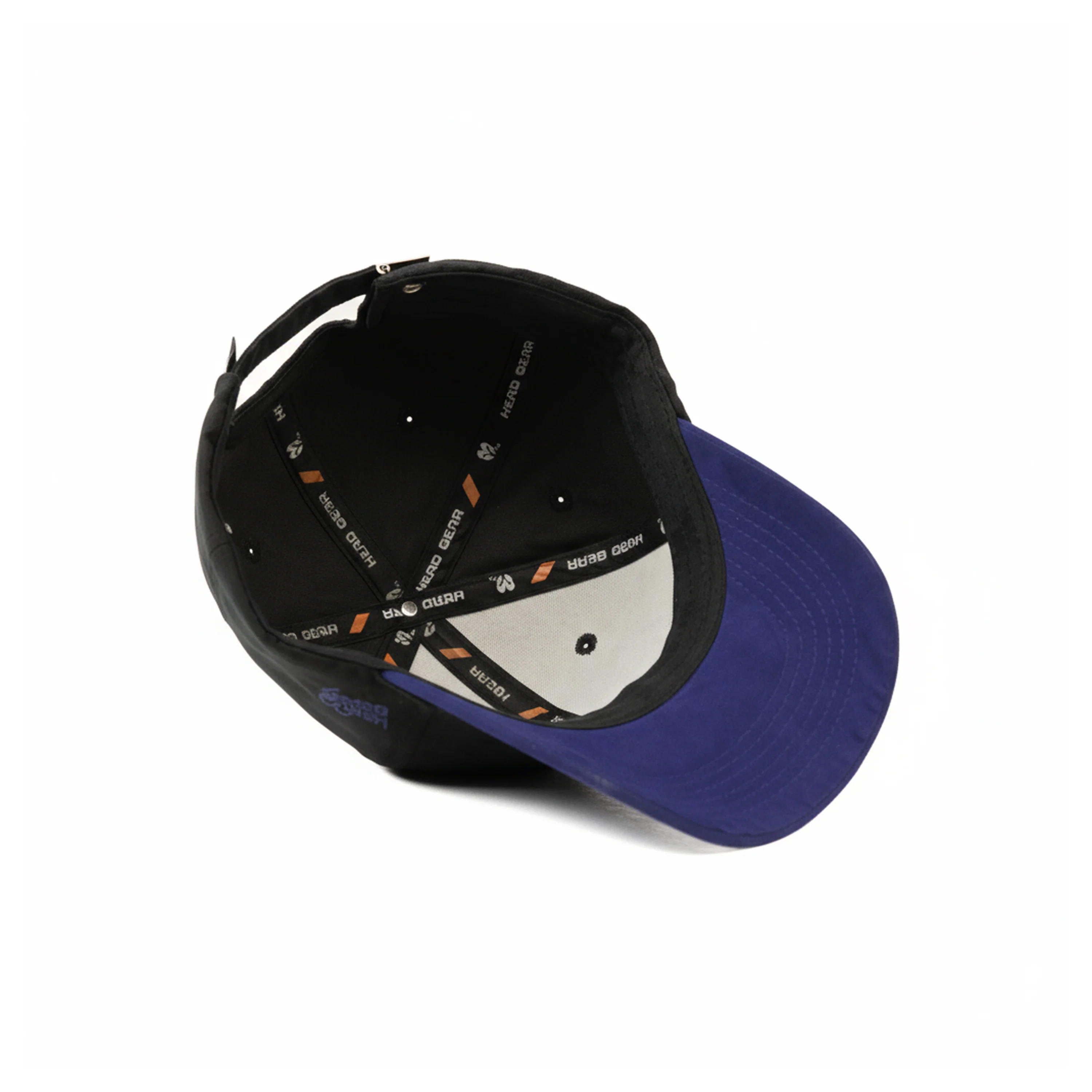 HEAD GEAR BLACK AND PURPLE REDEFINED SUEDE CAP - Image 12