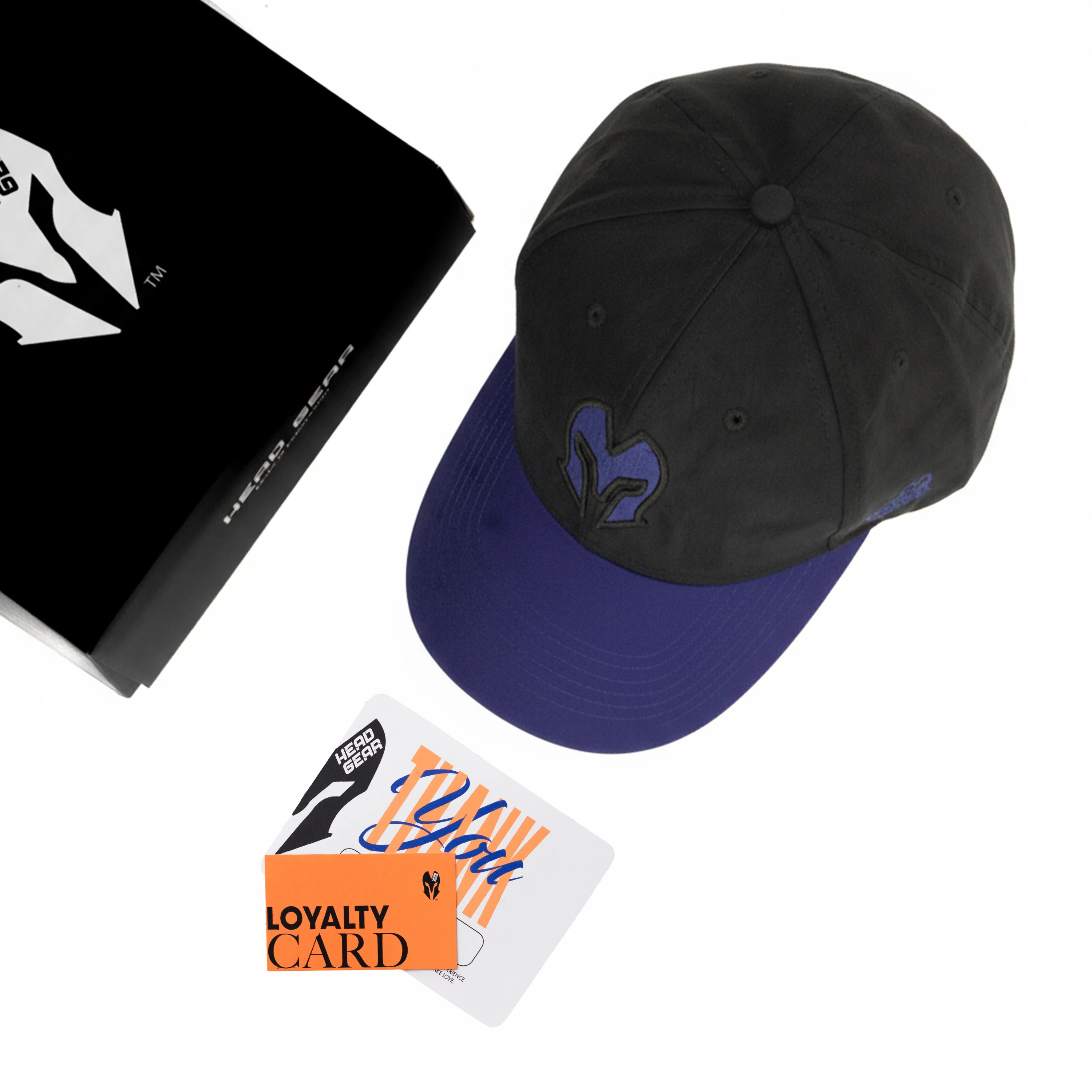 HEAD GEAR BLACK AND PURPLE REDEFINED SUEDE CAP - Image 2
