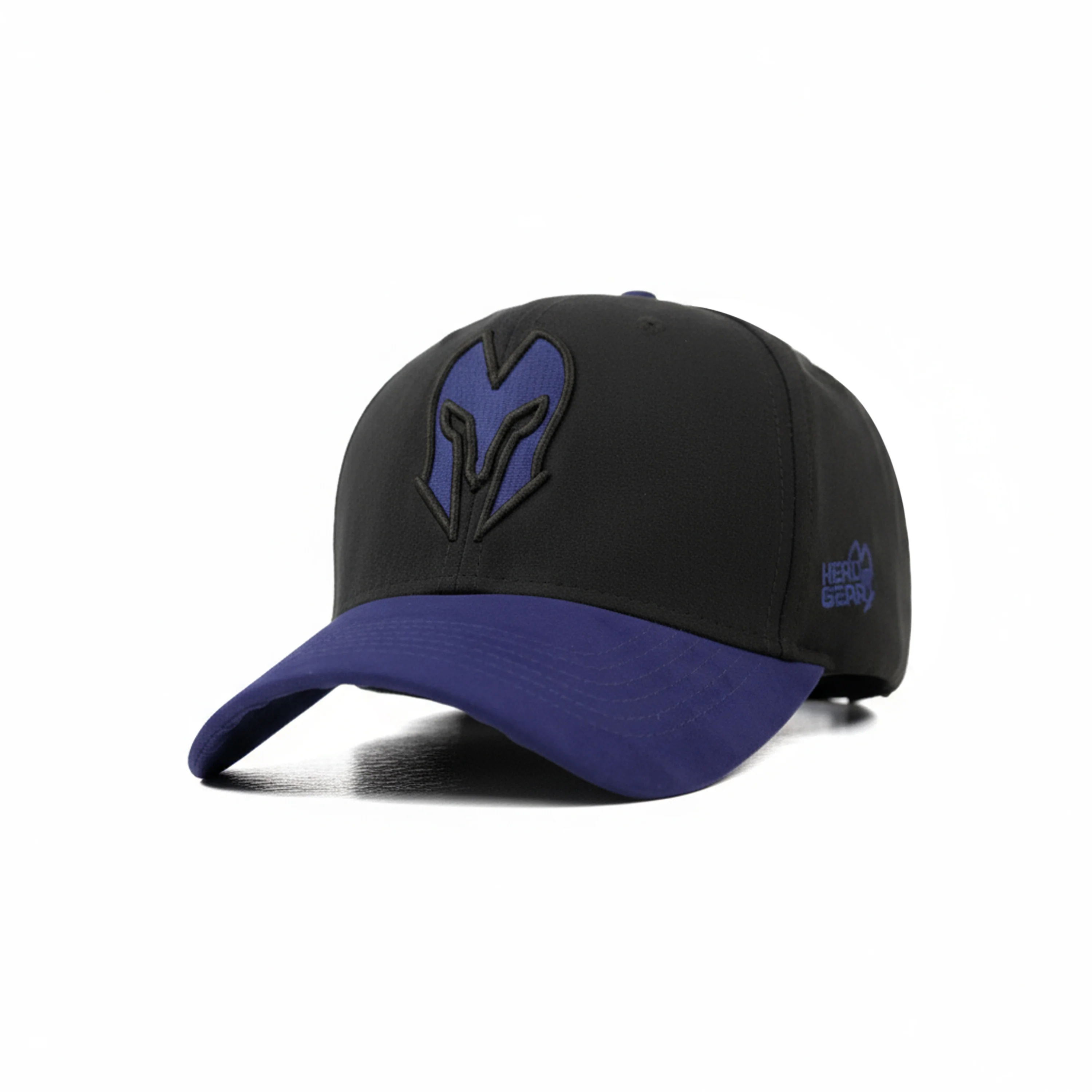HEAD GEAR BLACK AND PURPLE REDEFINED SUEDE CAP - Image 5