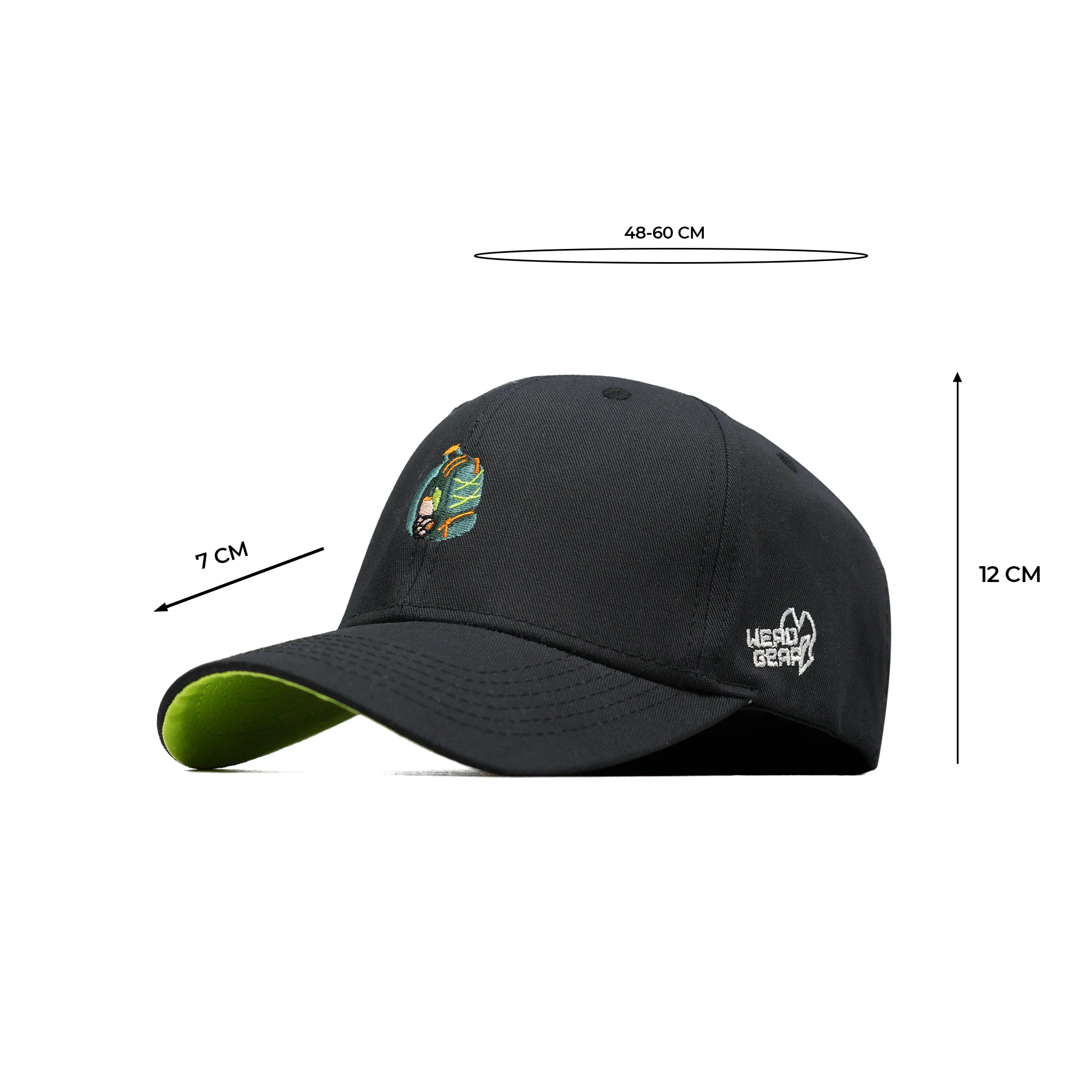 HEAD GEAR BLACK BACKPACK CAP - Image 14