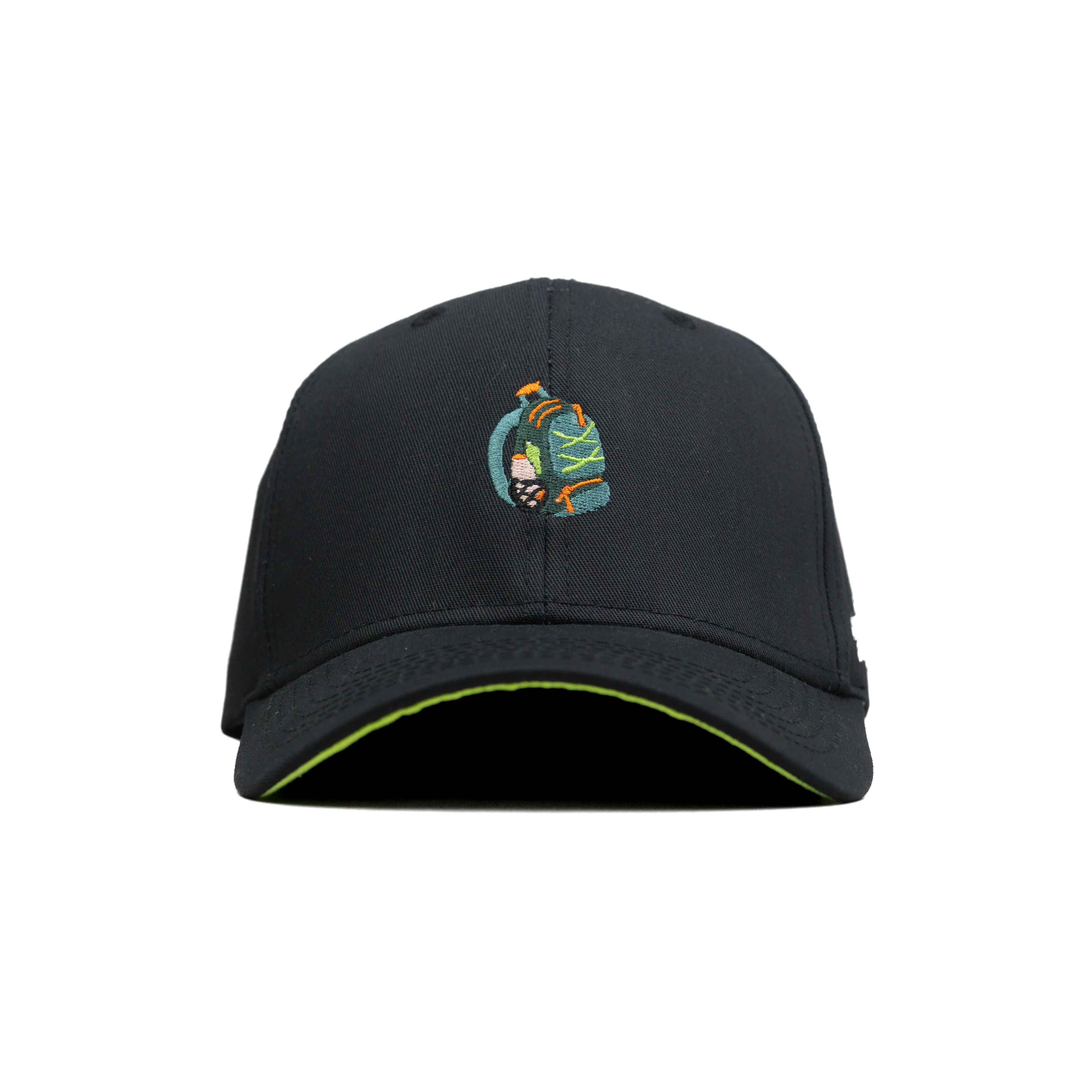 HEAD GEAR BLACK BACKPACK CAP - Image 4