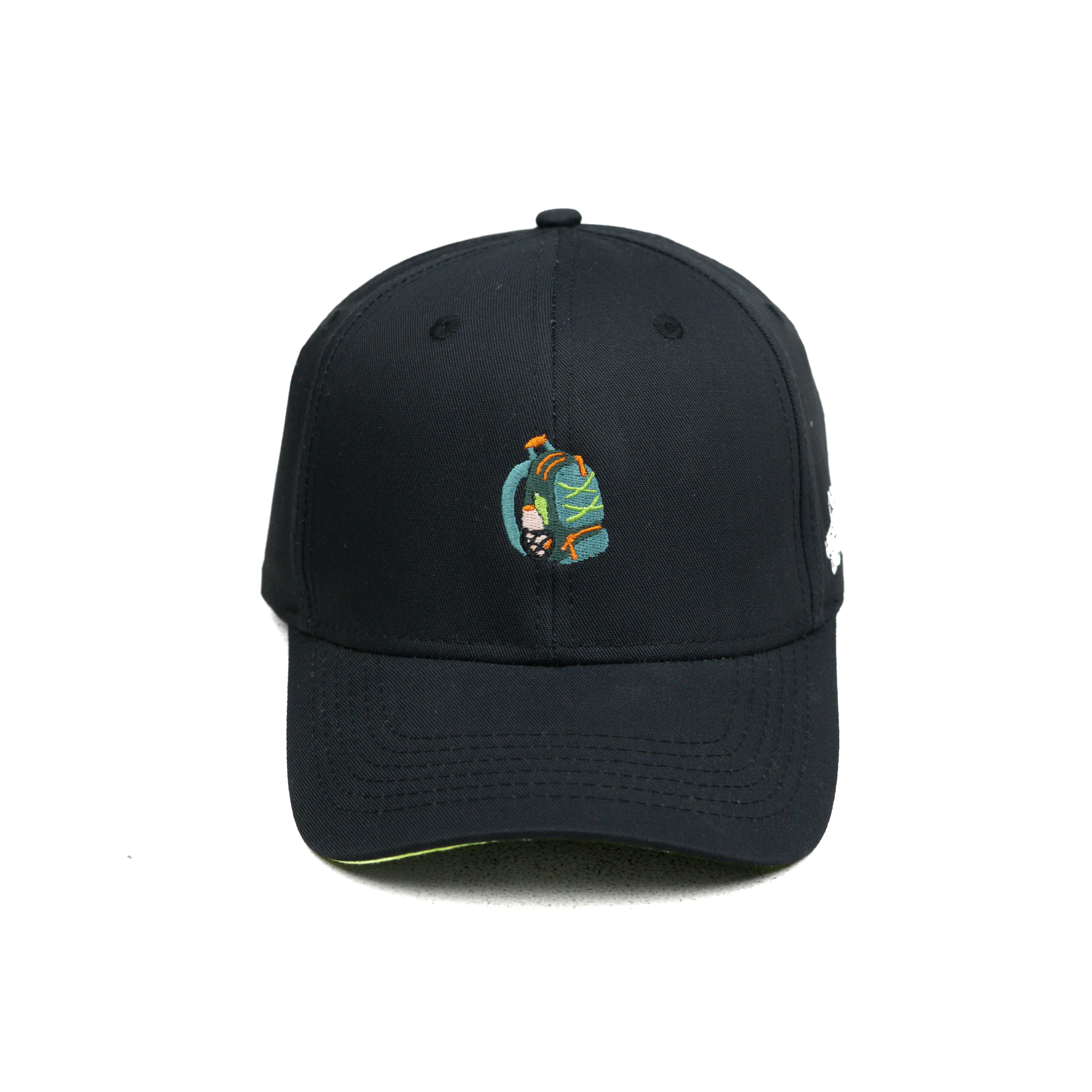 HEAD GEAR BLACK BACKPACK CAP - Image 6
