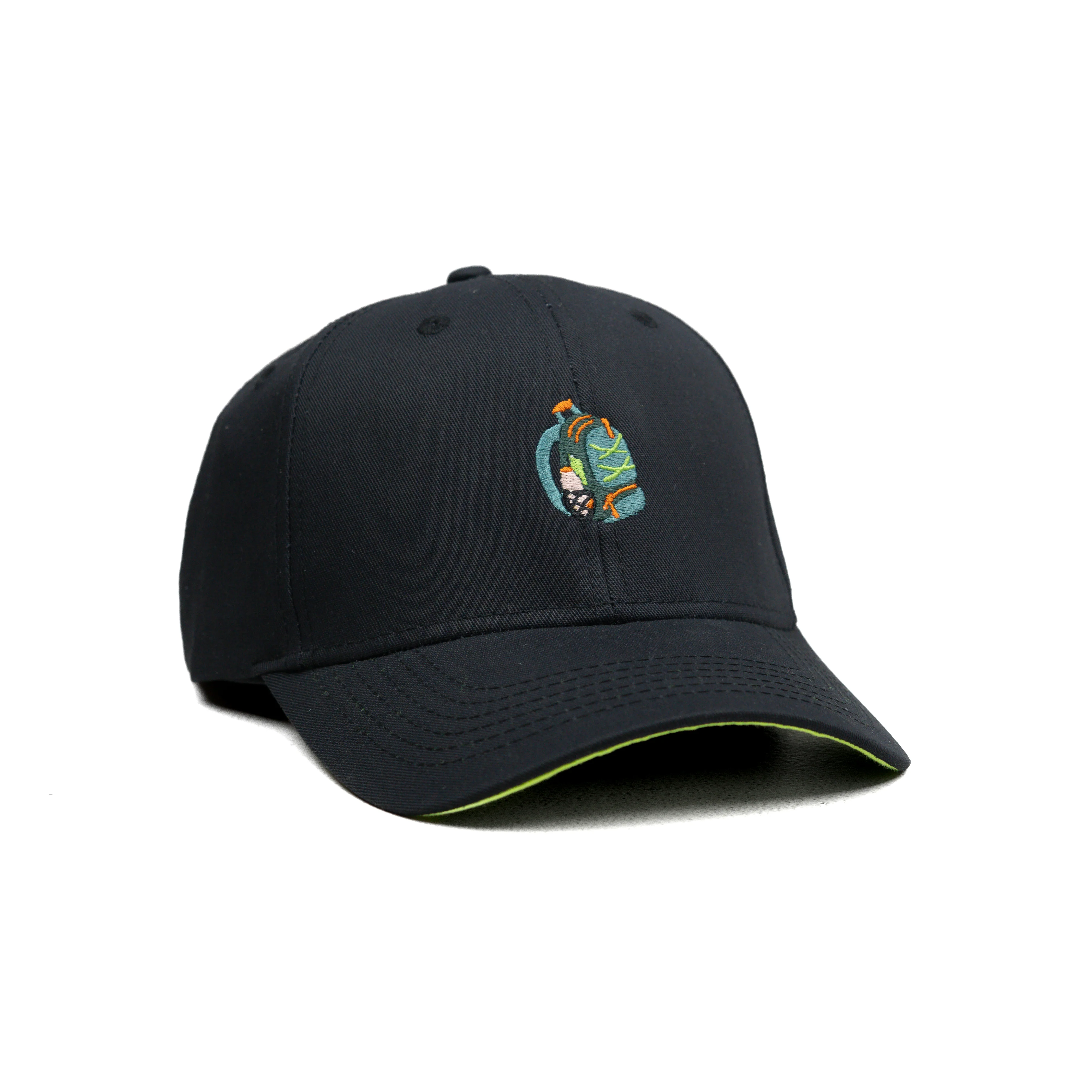 HEAD GEAR BLACK BACKPACK CAP - Image 7