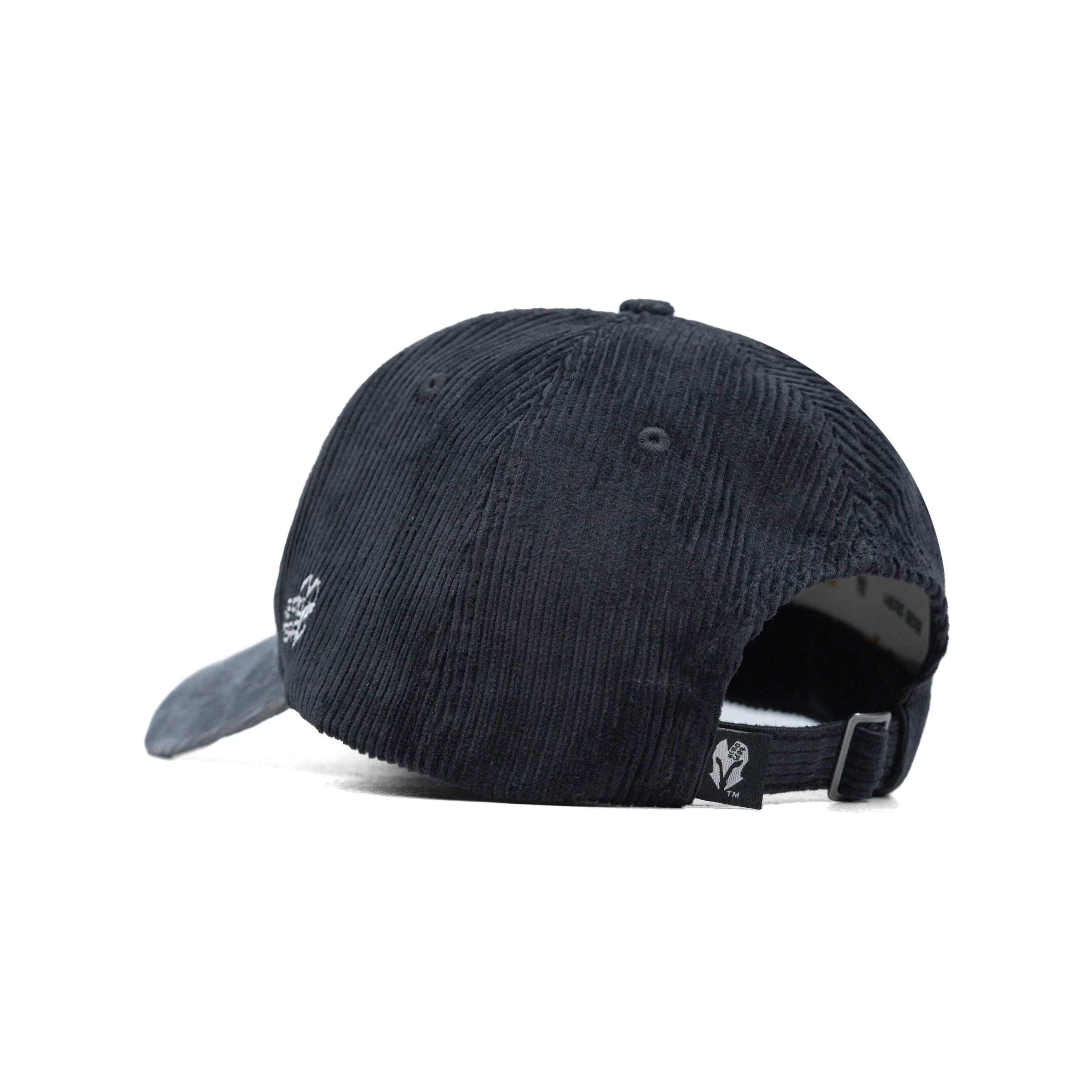 HEAD GEAR BLACK CHARCOAL GREY DUAL TONE CORD CAP - Image 9