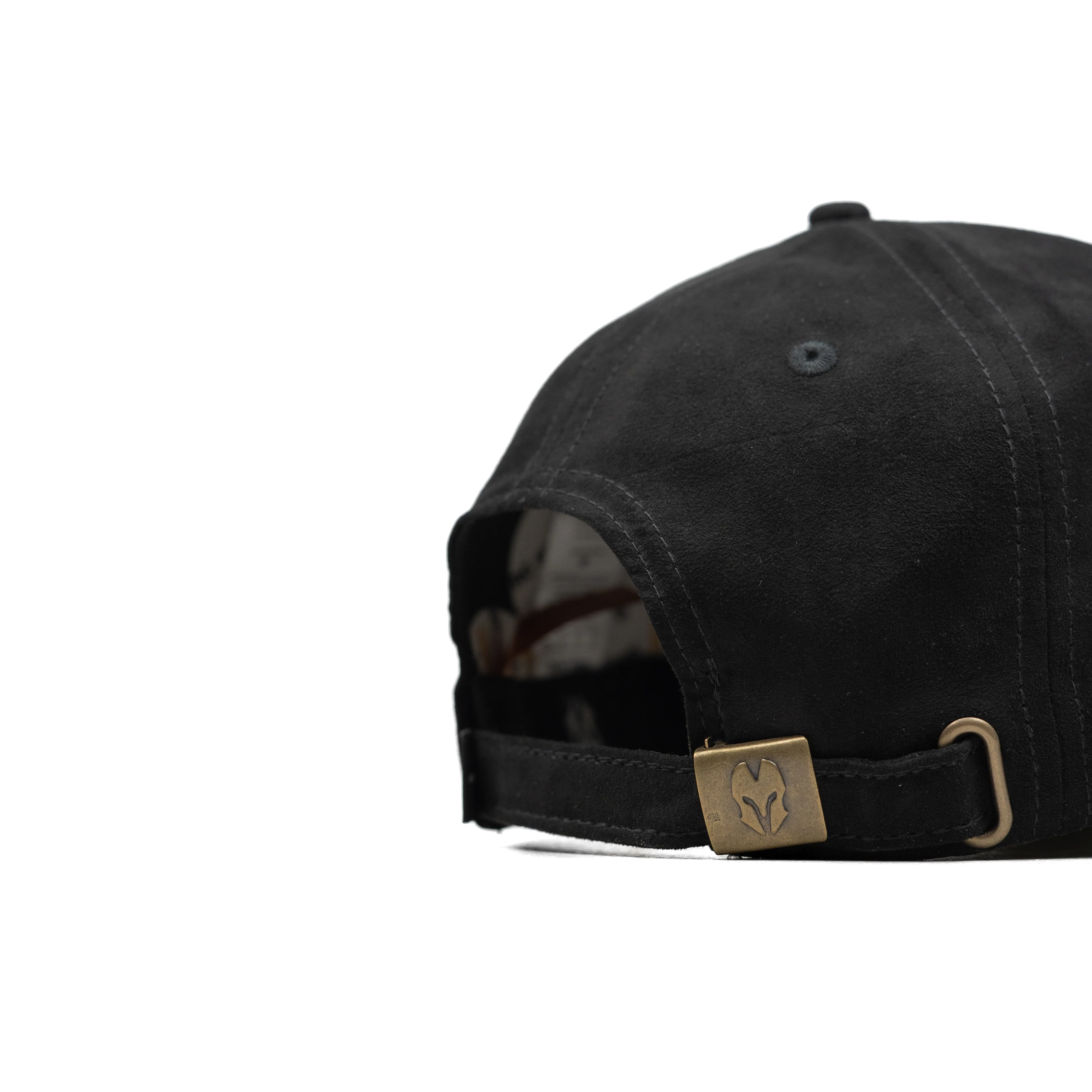HEAD GEAR BLACK OLIVE LEATHER PATCH CAP - Image 10