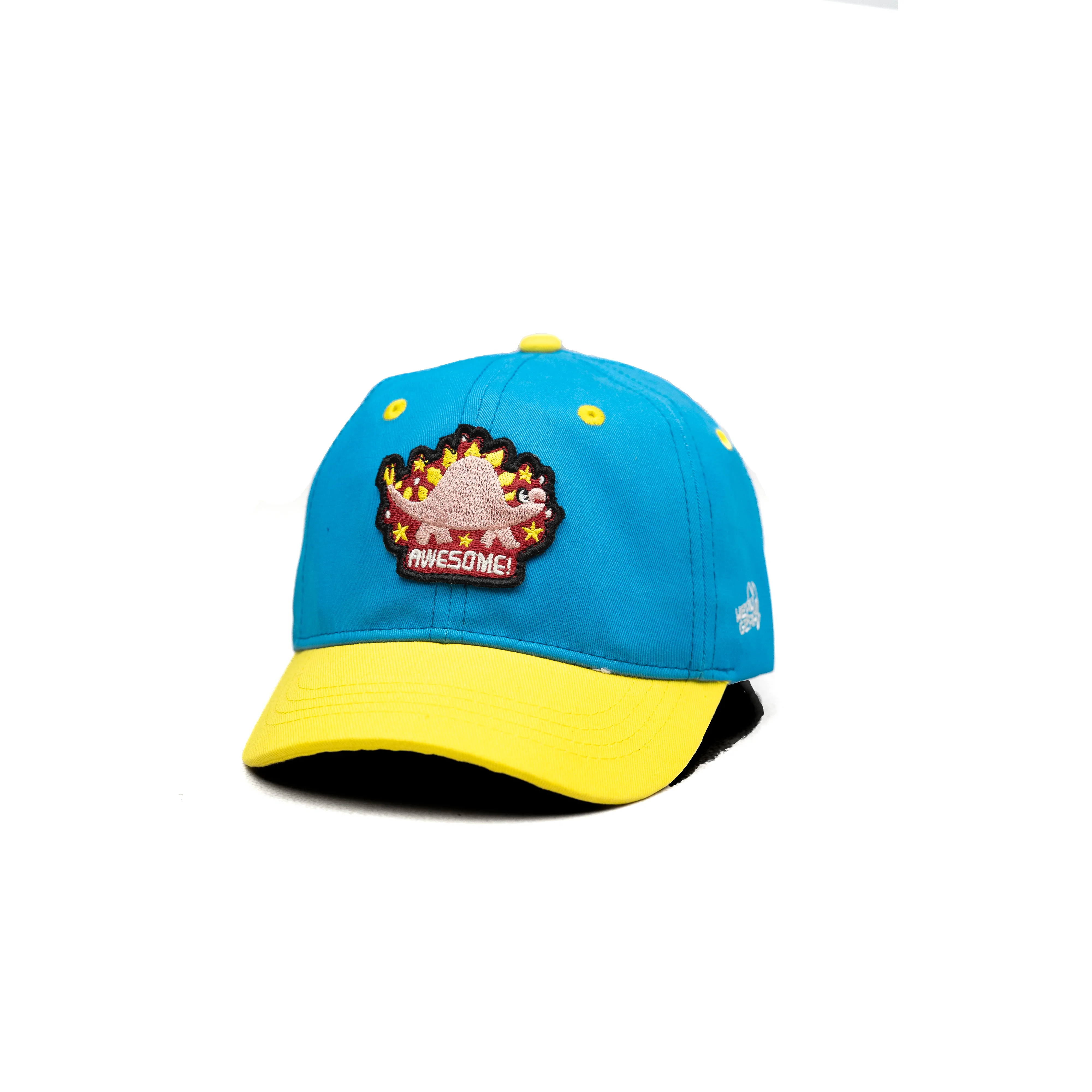 HEAD GEAR BLUE AND YELLOW DINOSAUR EDITION KIDS CAP - Image 5