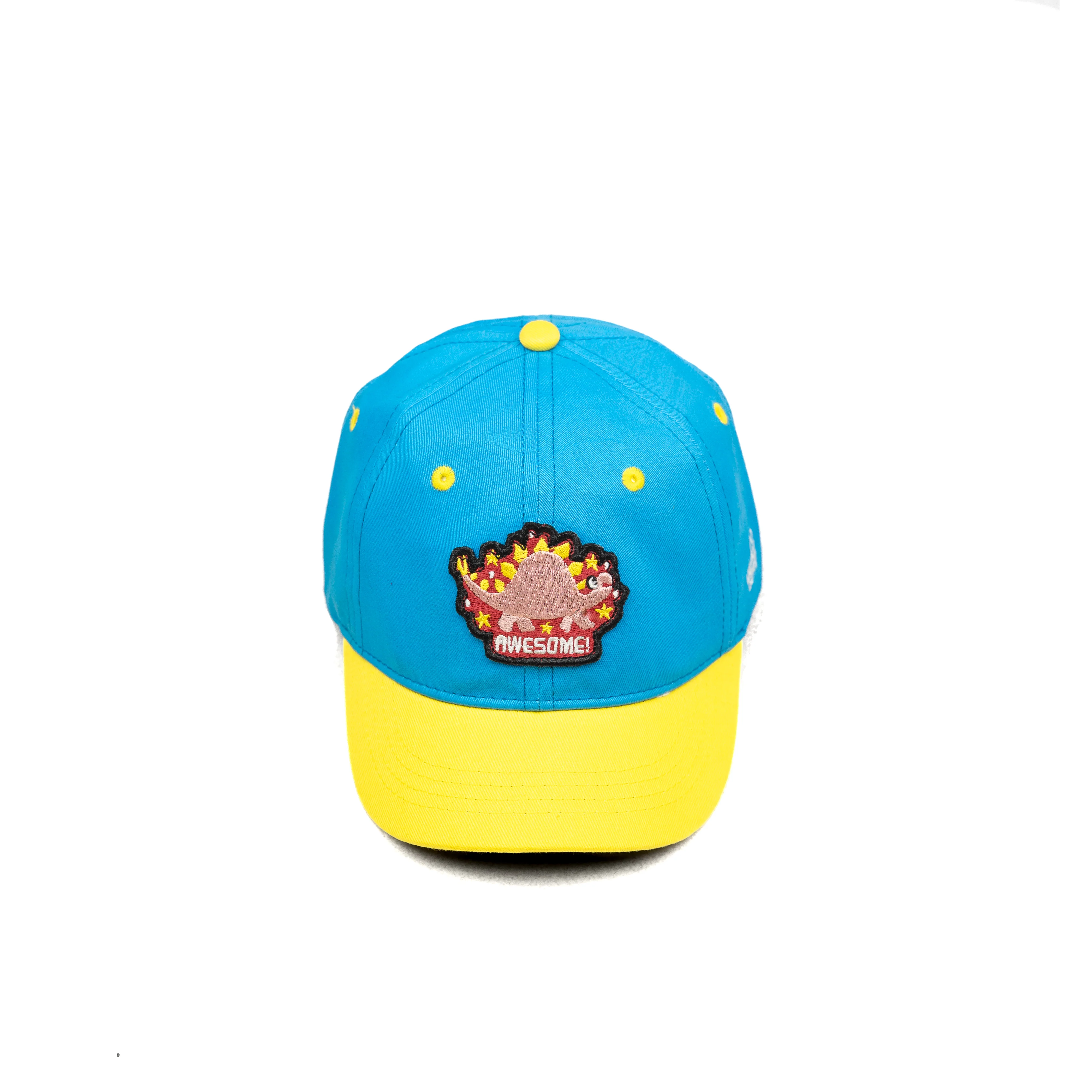 HEAD GEAR BLUE AND YELLOW DINOSAUR EDITION KIDS CAP - Image 8