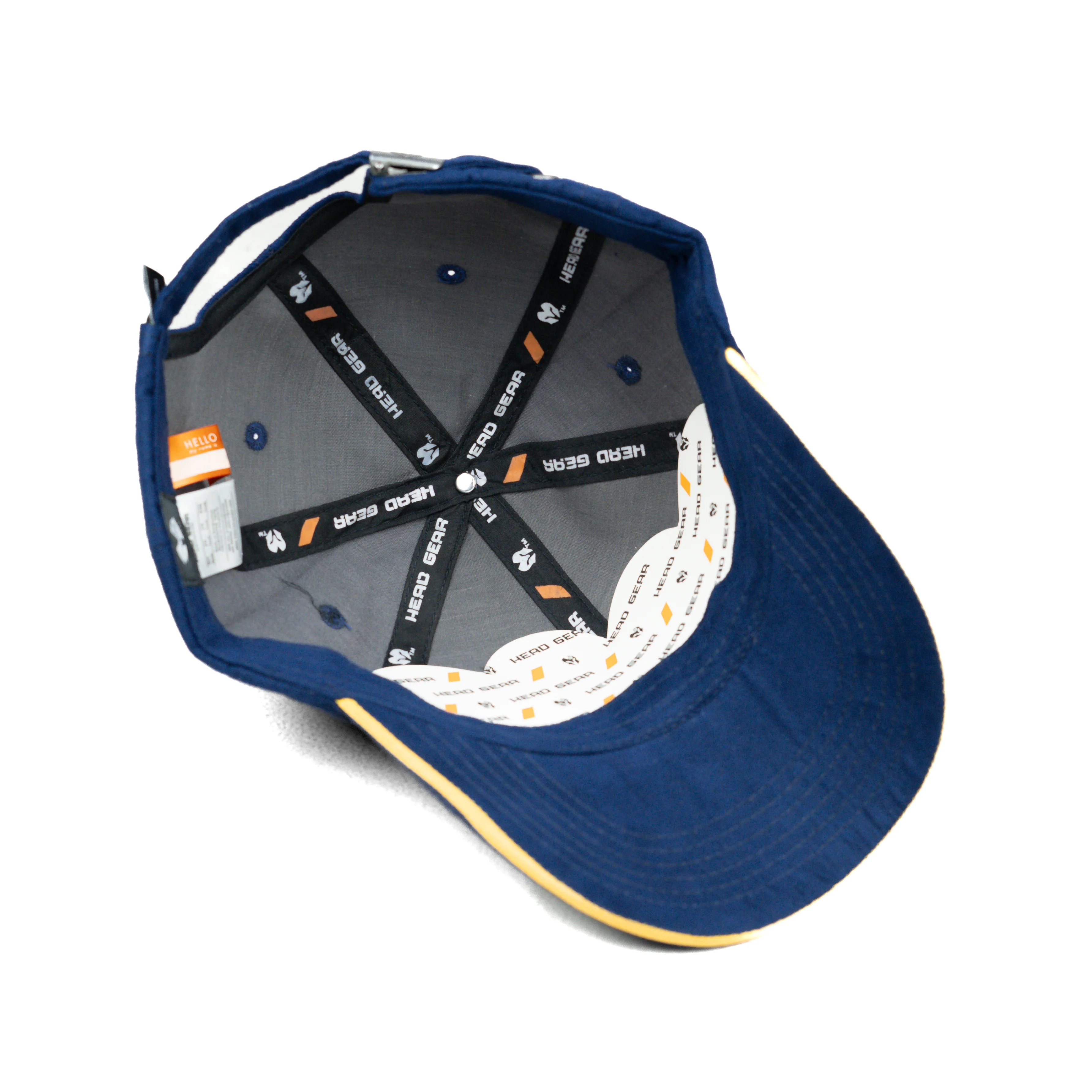 HEAD GEAR BLUE RUSTIC METAL PATCH SANDWICH CAP - Image 13