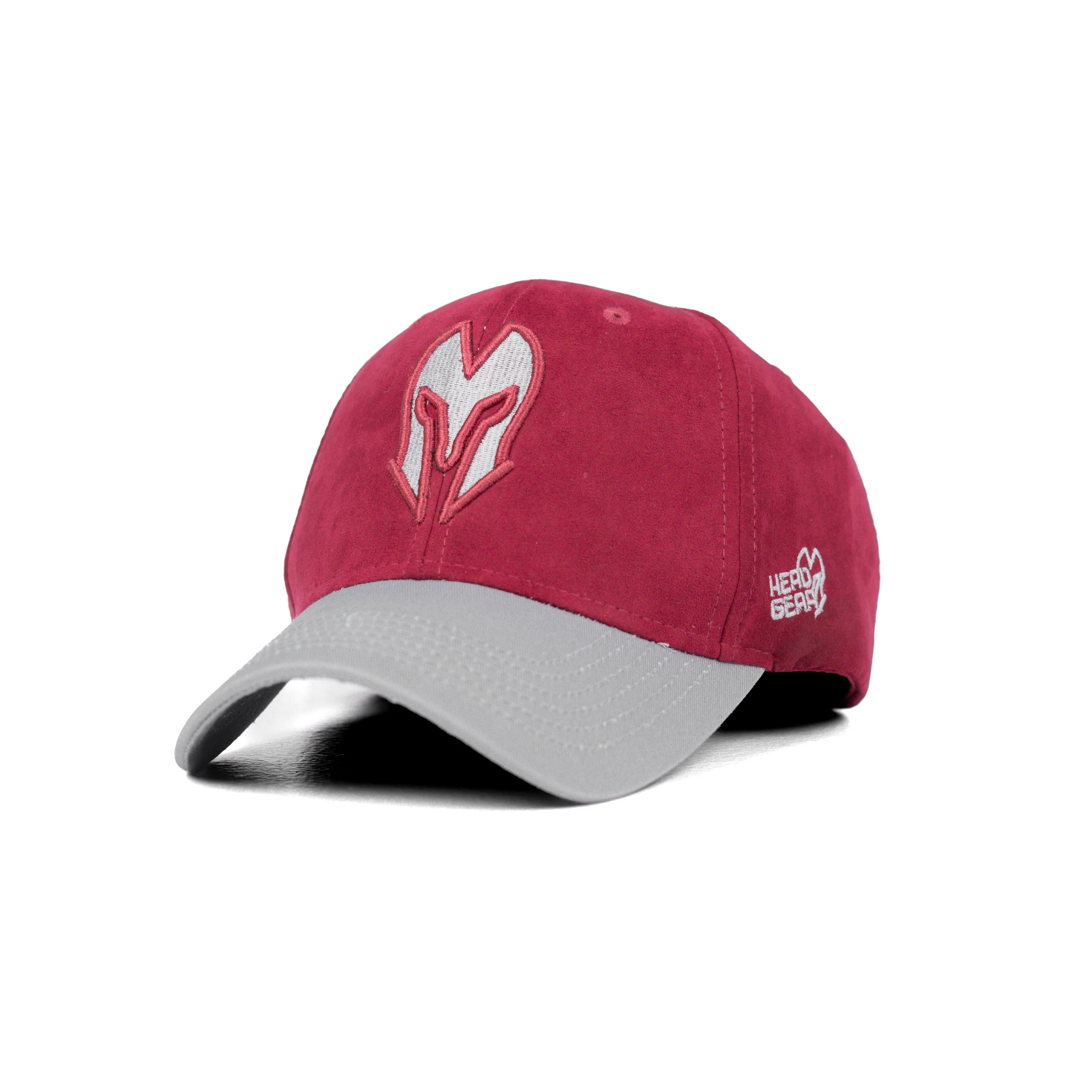HEAD GEAR BURGUNDY REDEFINED SUEDE CAP - Image 5