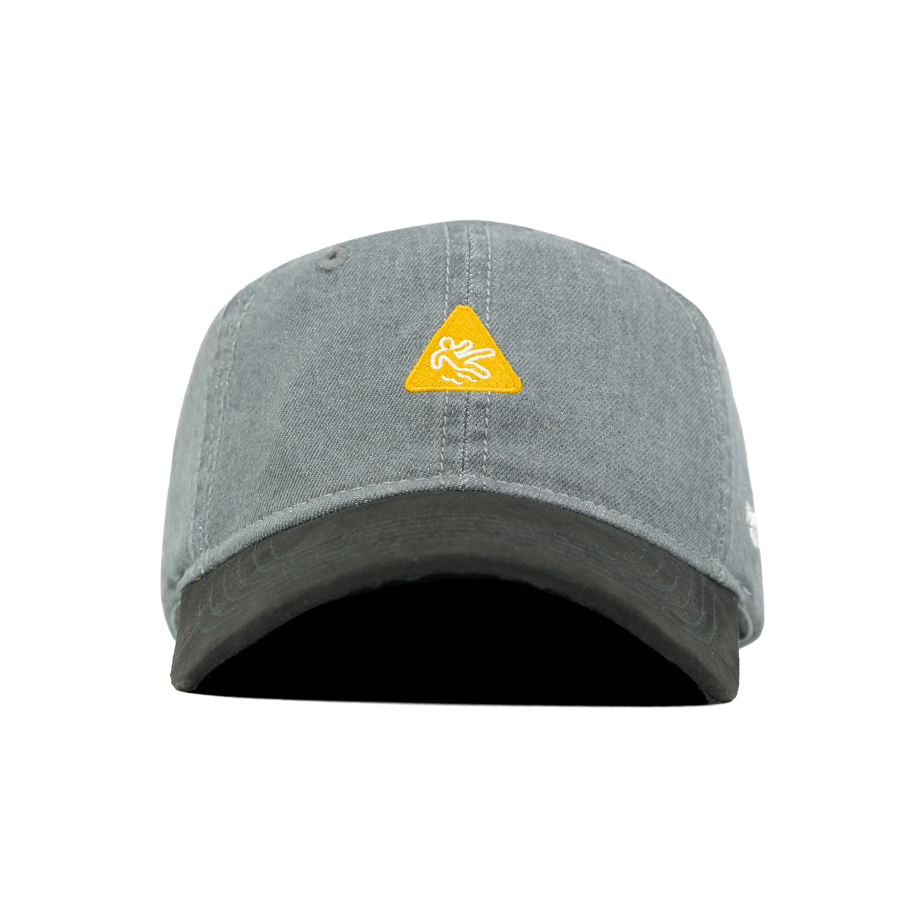 HEAD GEAR CAUTION WASHED DENIM CAP - Image 4
