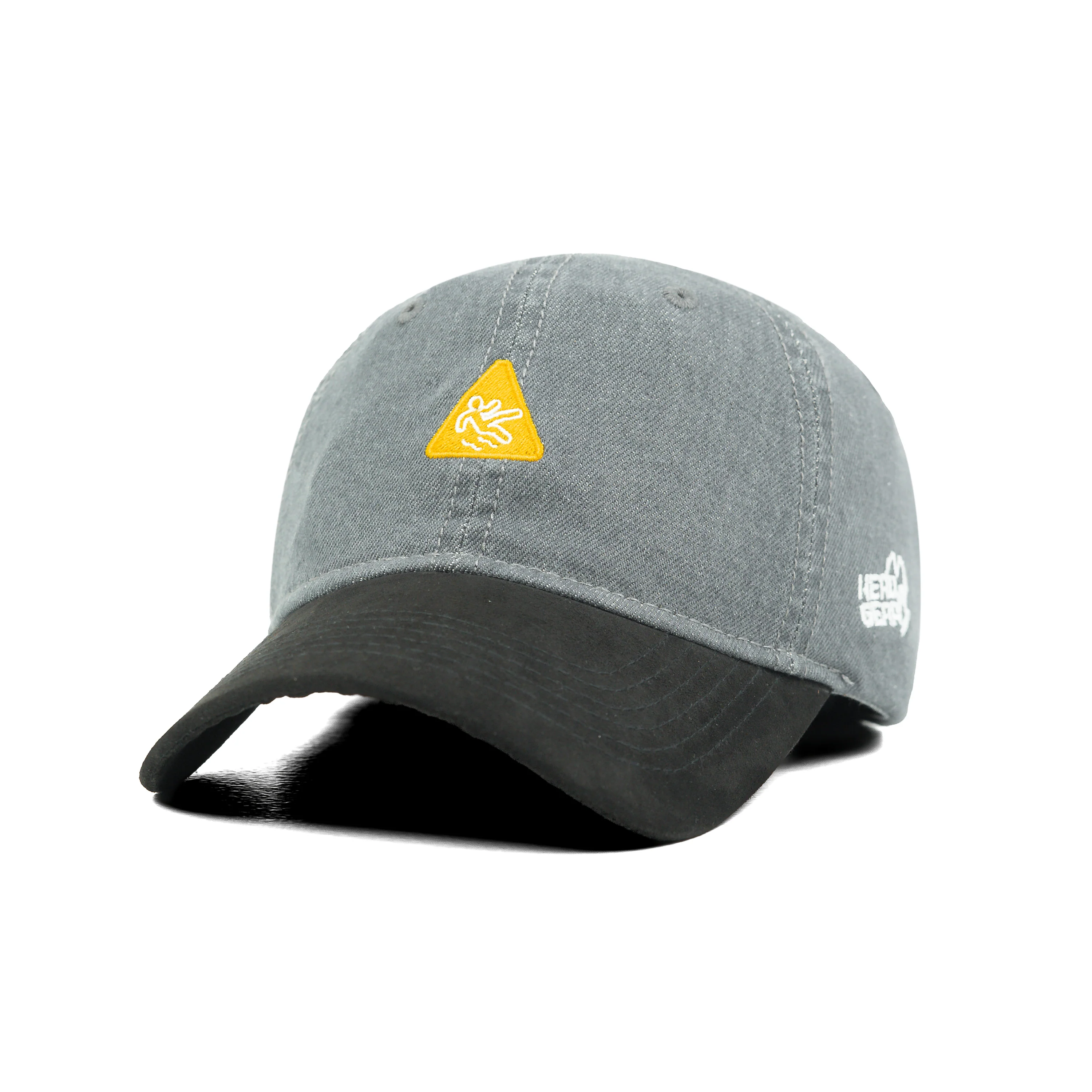 HEAD GEAR CAUTION WASHED DENIM CAP - Image 5