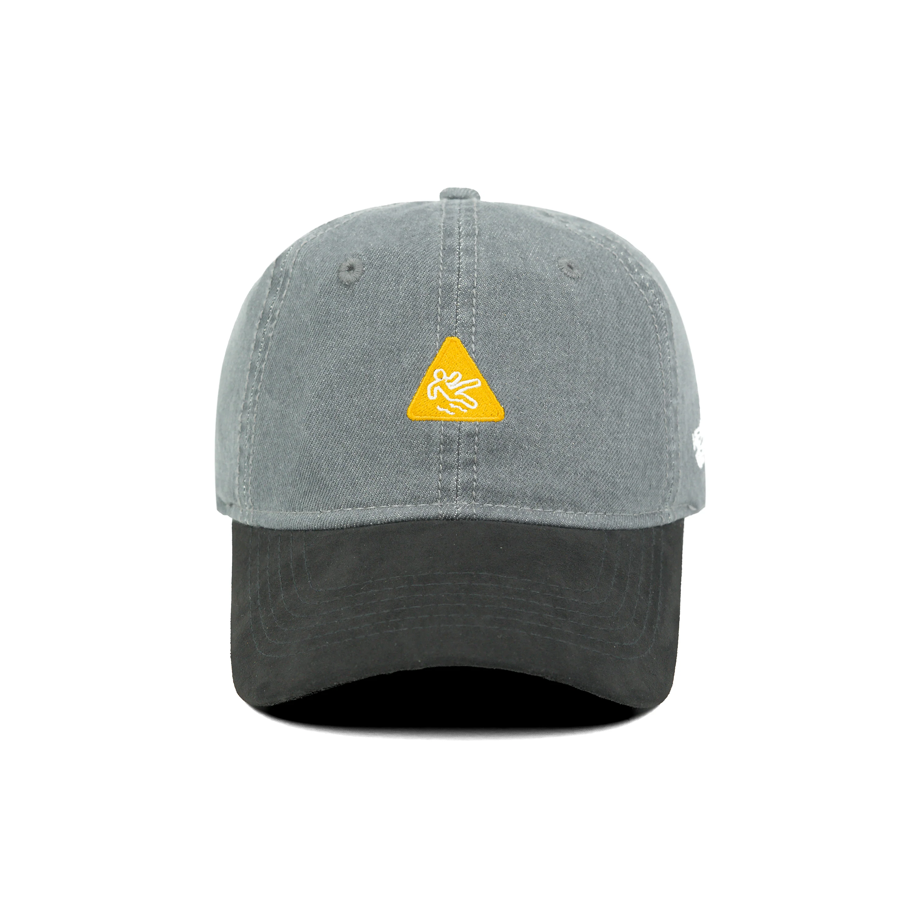 HEAD GEAR CAUTION WASHED DENIM CAP - Image 6