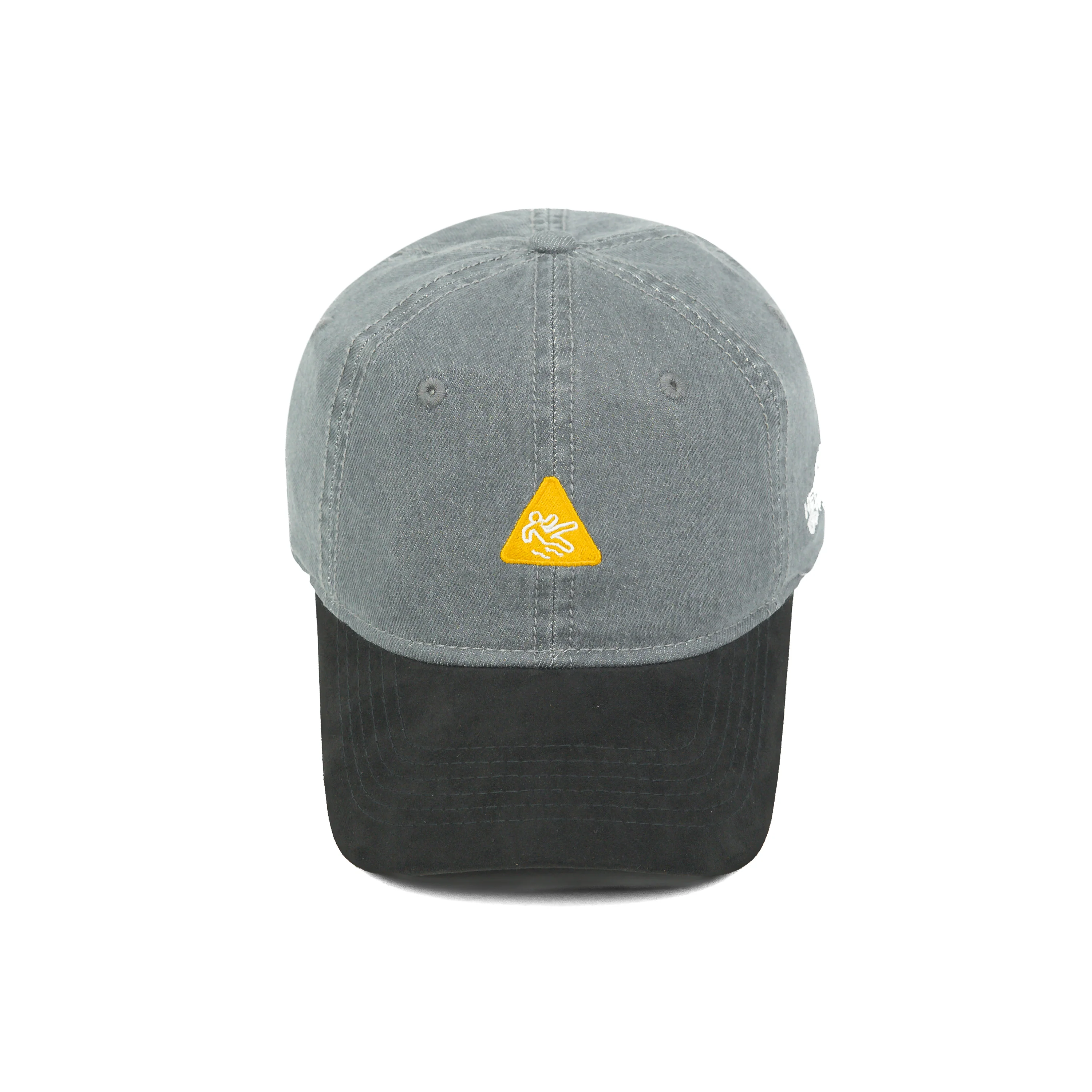 HEAD GEAR CAUTION WASHED DENIM CAP - Image 8