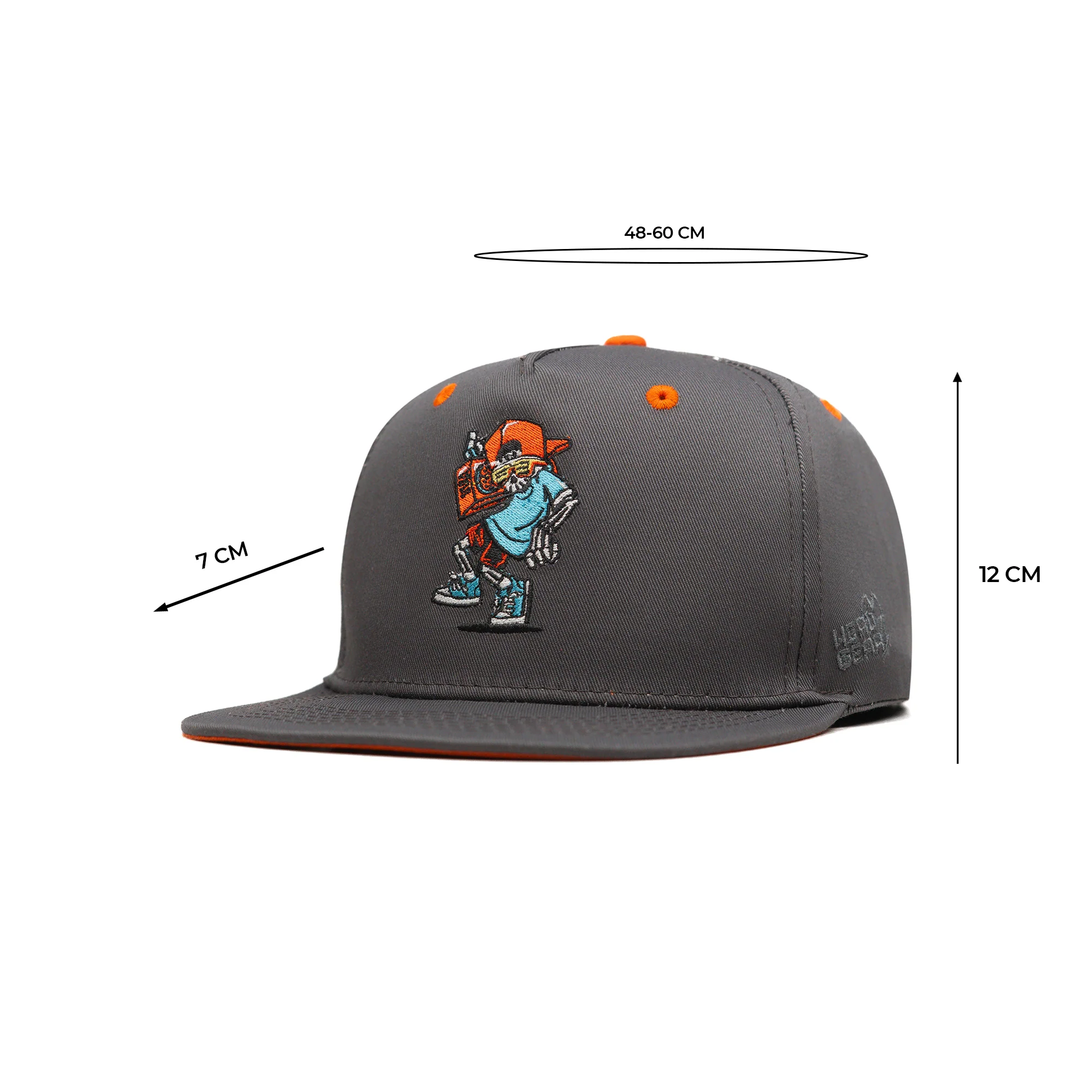 HEAD GEAR CHILL SKELETON FLAT VISOR CAP - Image 5