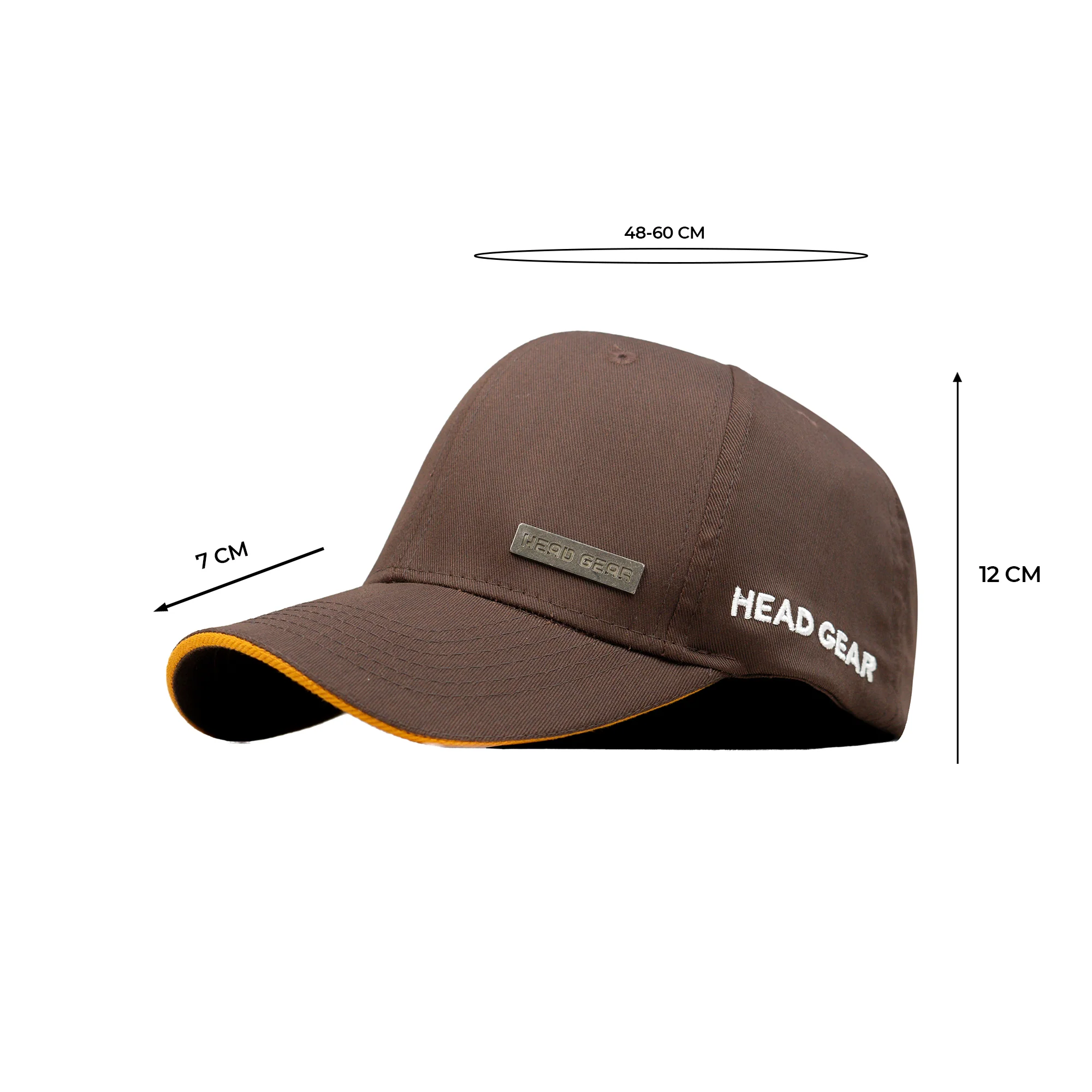 HEAD GEAR CHOCOALTE RUSTIC METAL PATCH SANDWICH CAP - Image 14