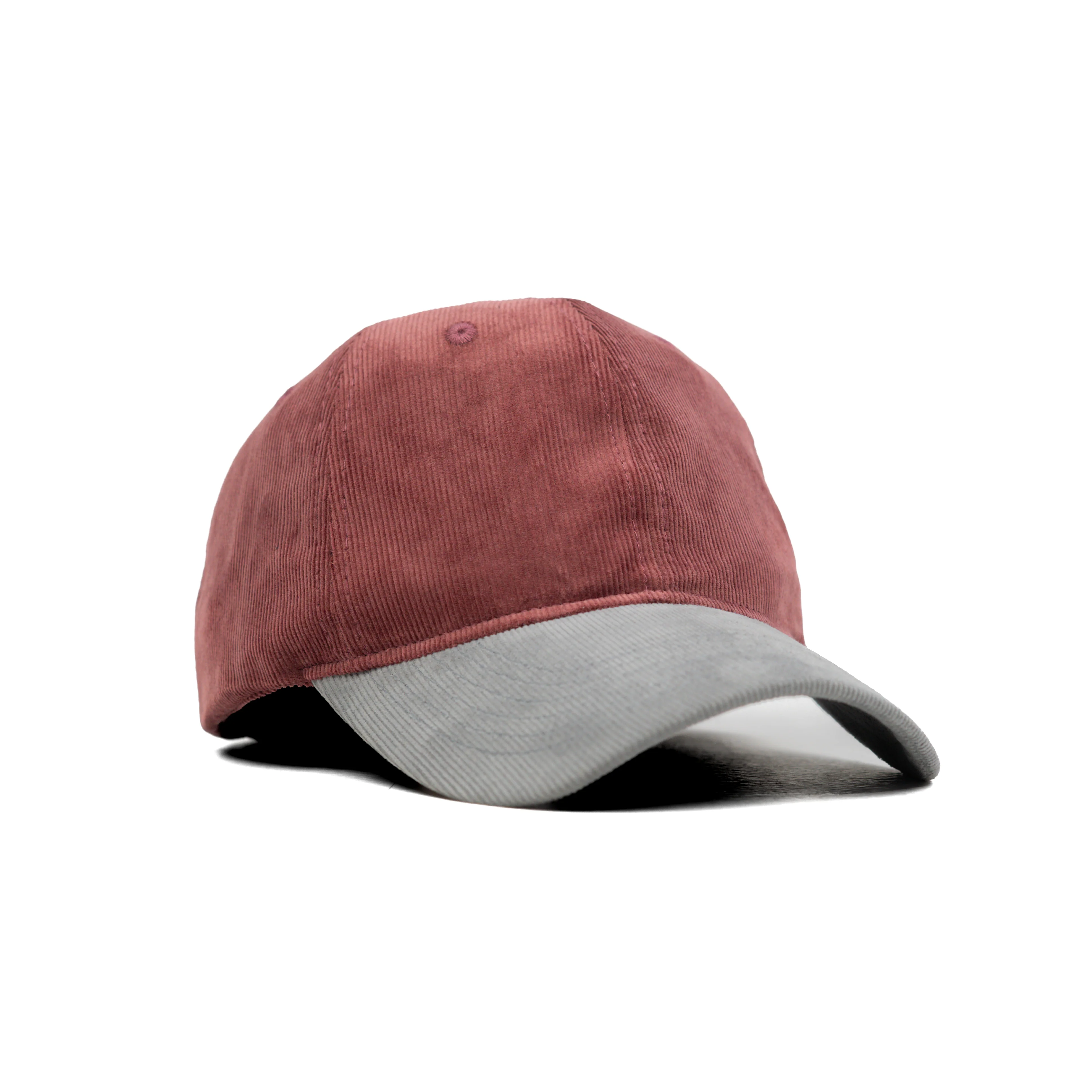 HEAD GEAR CHOCOLATE GREY DUAL TONE CORD CAP - Image 7