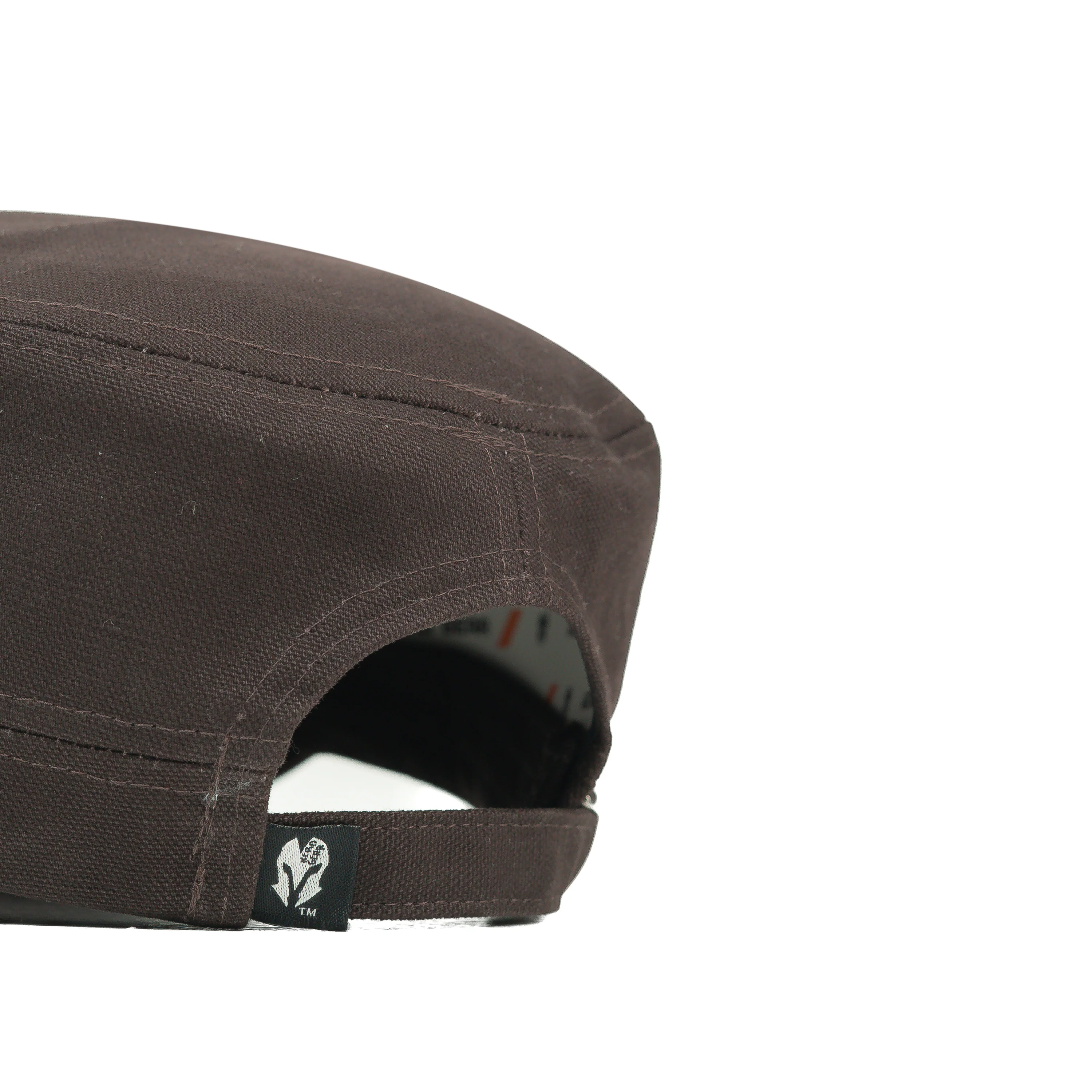 HEAD GEAR COFFEE WITH LEATHER PATCH CAPTAIN'S CAP - Image 11