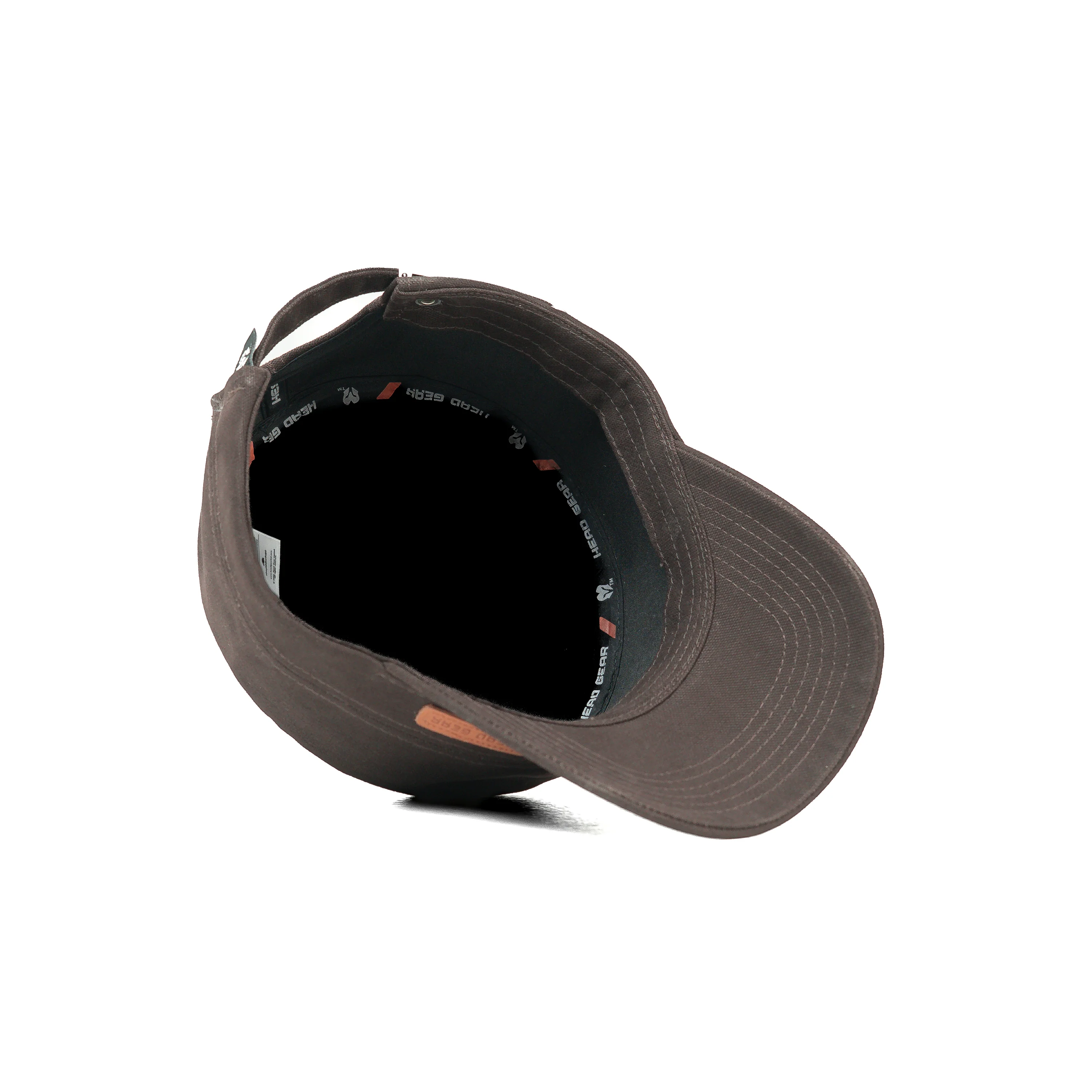 HEAD GEAR COFFEE WITH LEATHER PATCH CAPTAIN'S CAP - Image 12