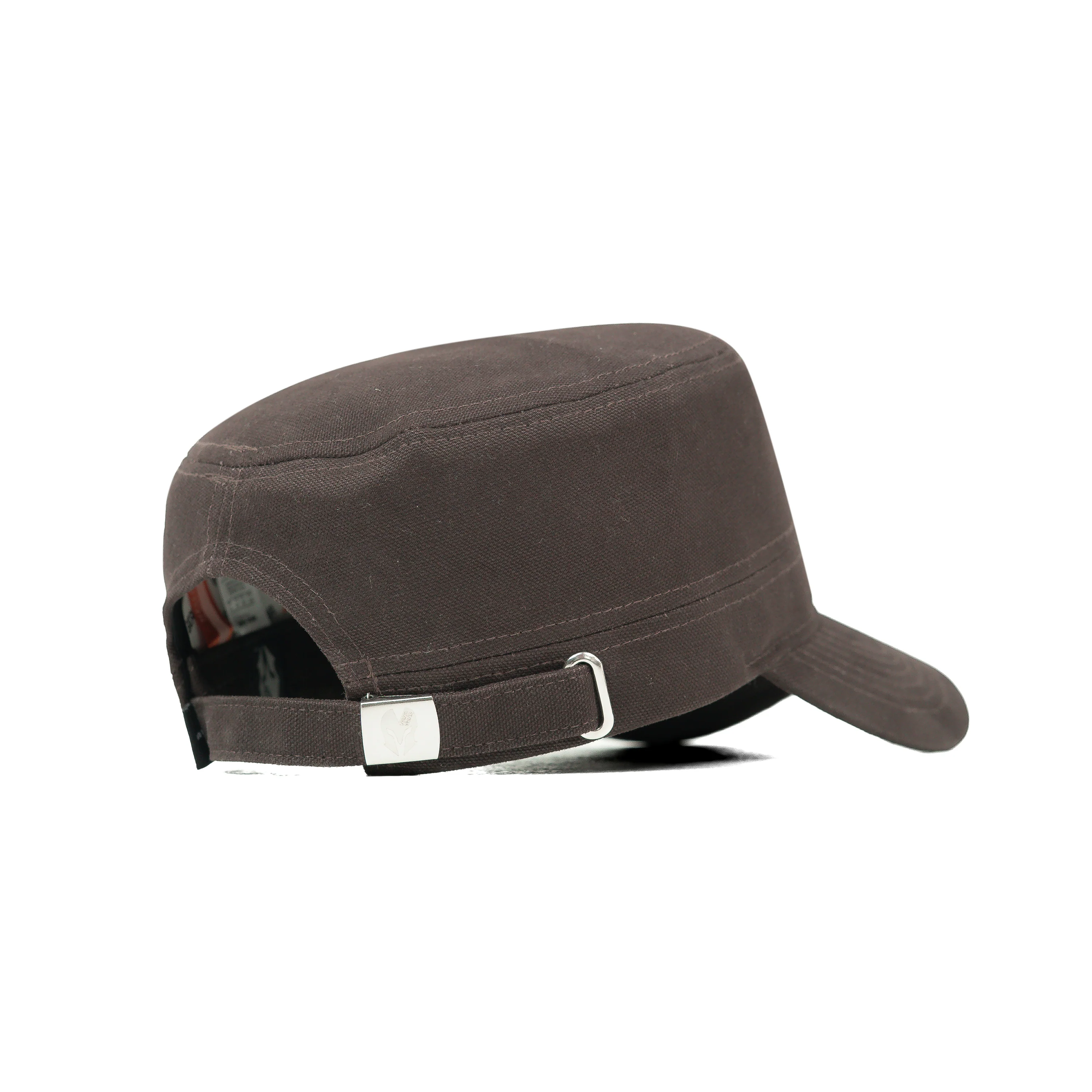 HEAD GEAR COFFEE WITH LEATHER PATCH CAPTAIN'S CAP - Image 9