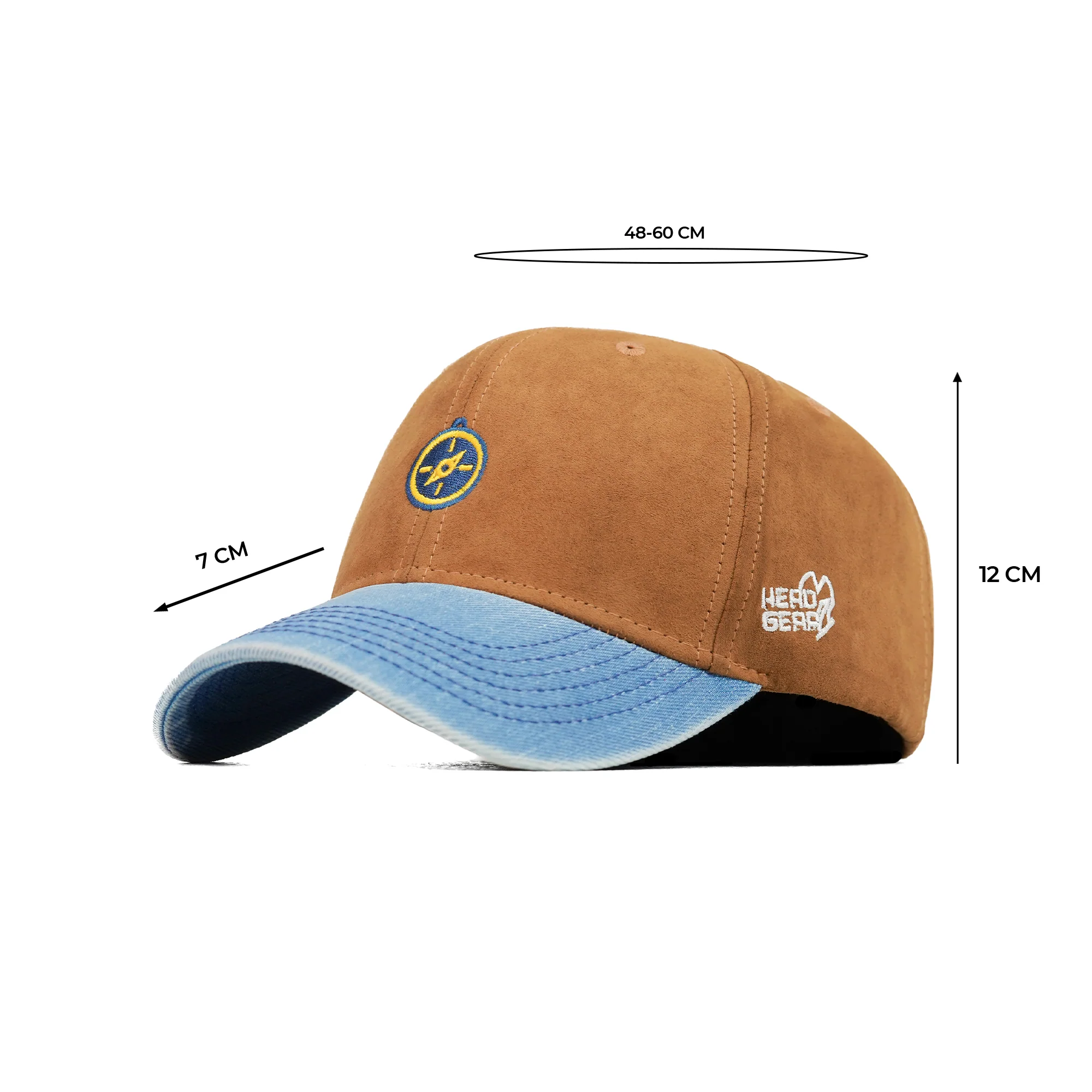 HEAD GEAR COMPASS DENIM CAP - Image 14