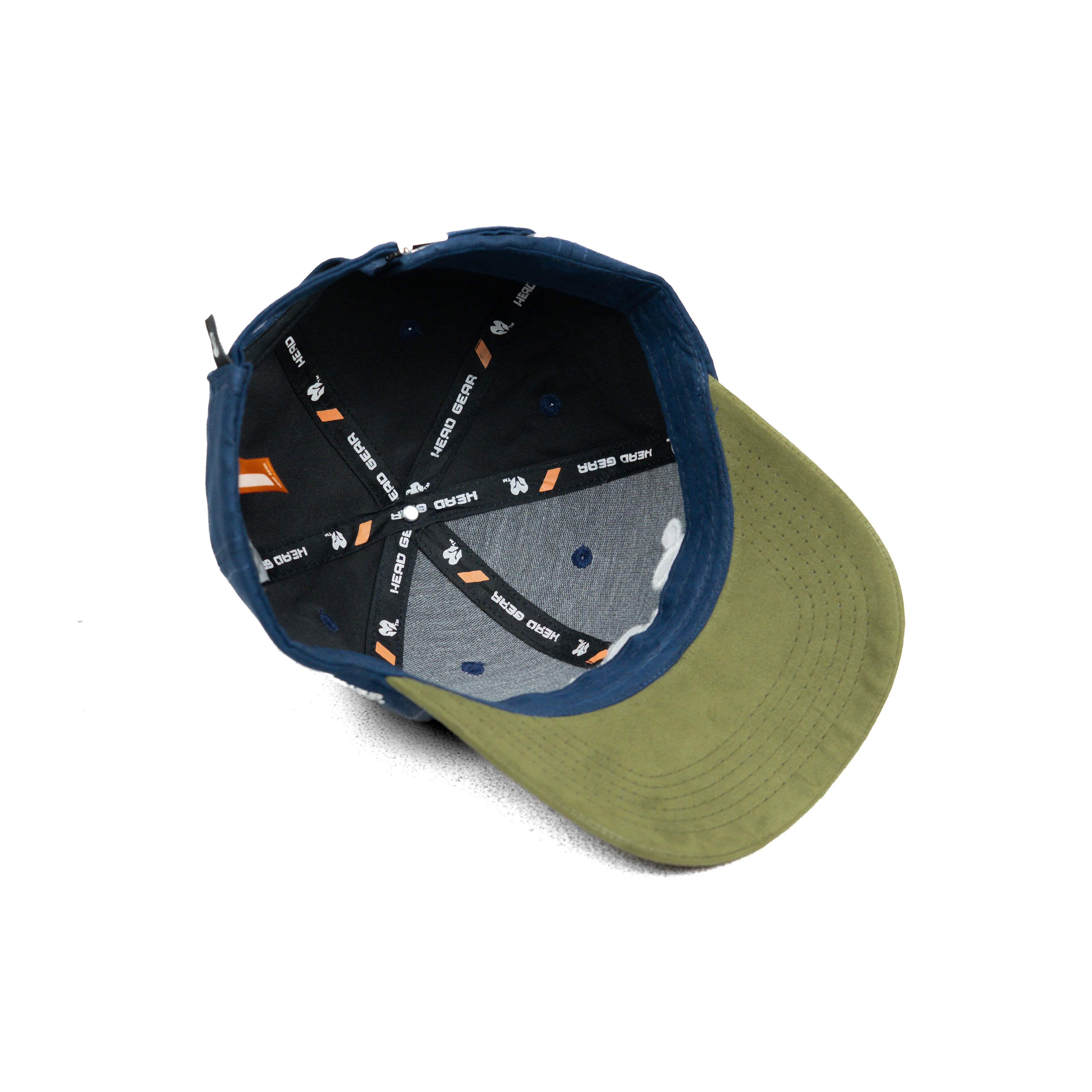 HEAD GEAR COX'S BAZAR NAVY BLUE OLIVE CAP - Image 13