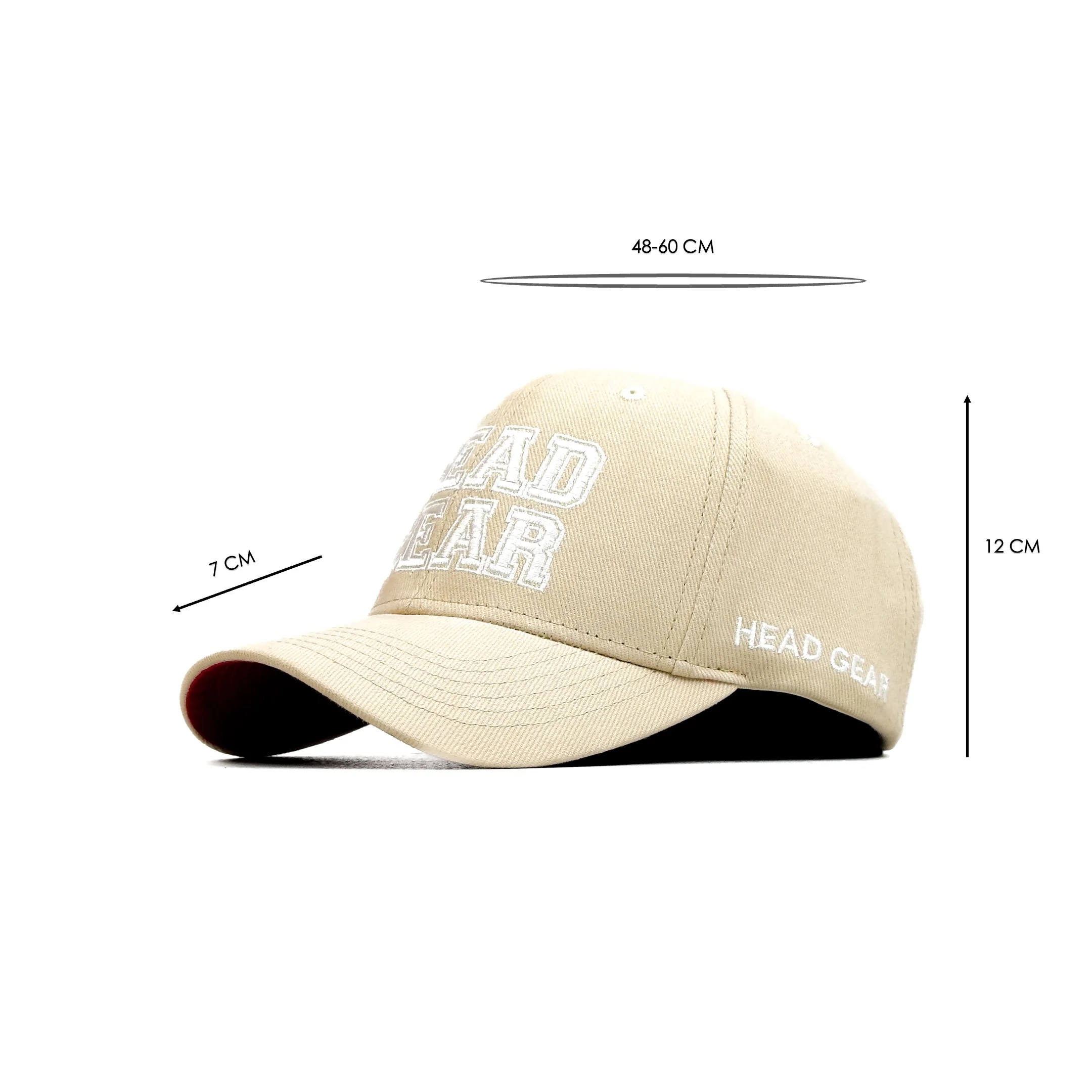 HEAD GEAR CREAME COLLEGE CAP - Image 14