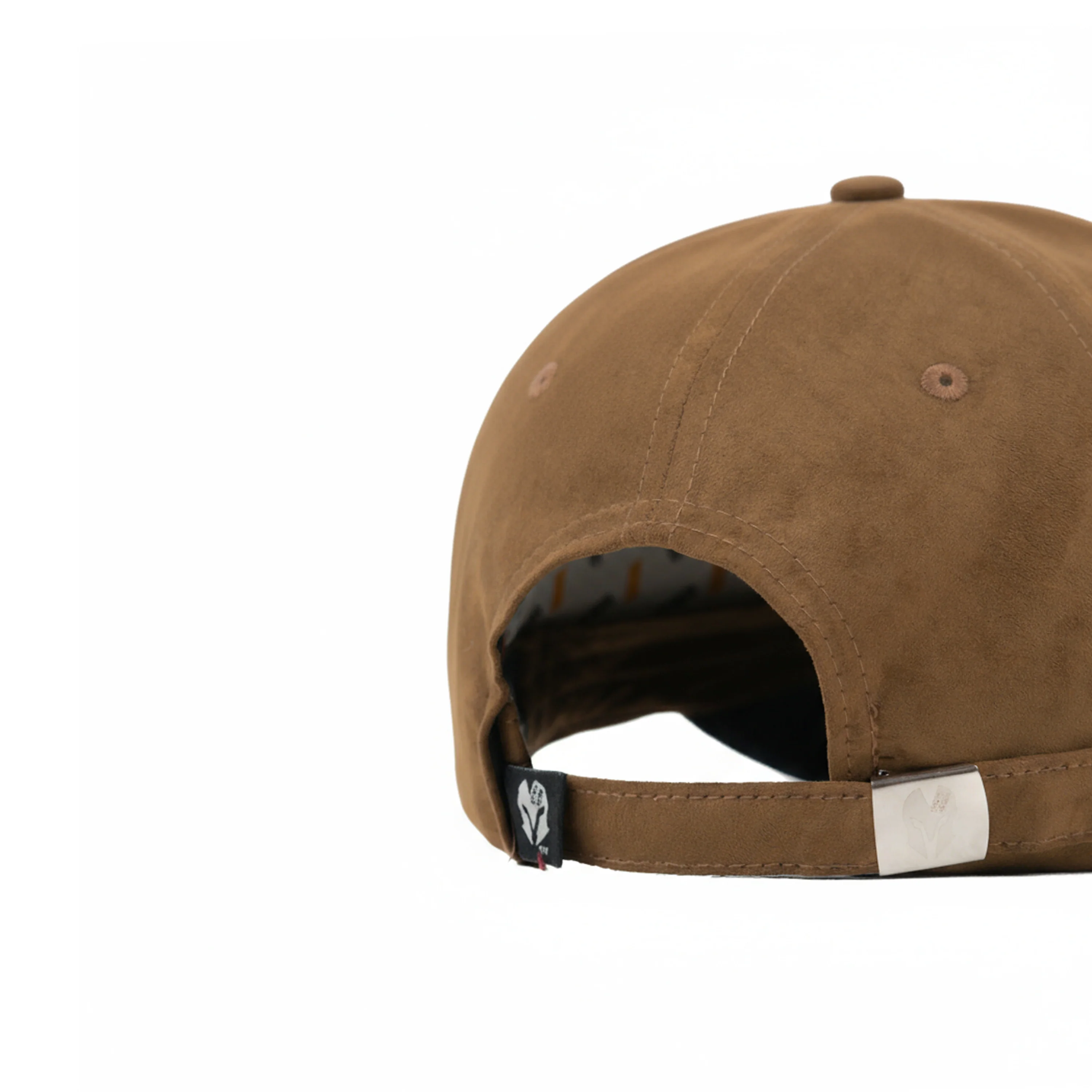HEAD GEAR DARK BROWN REDEFINED SUEDE CAP - Image 10