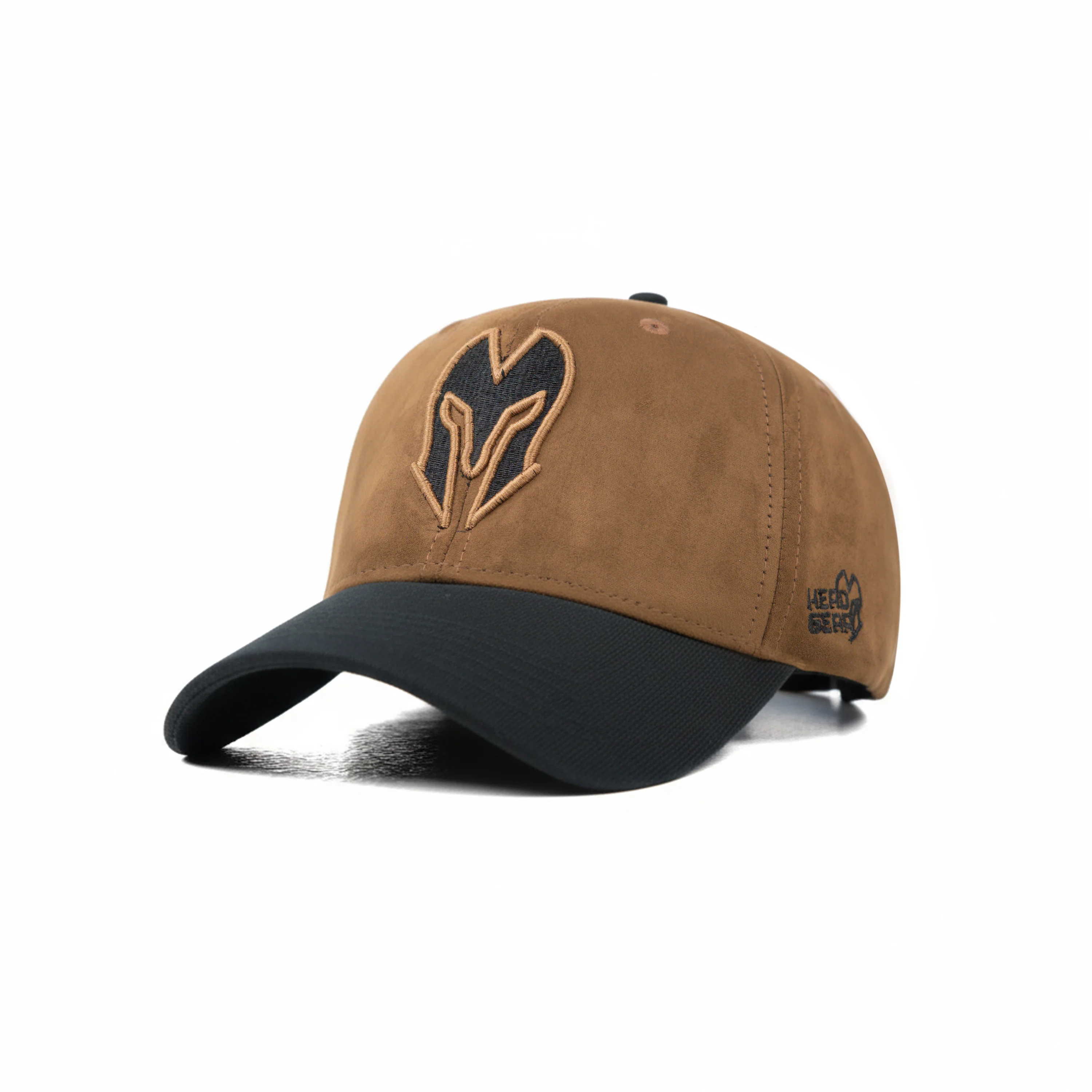 HEAD GEAR DARK BROWN REDEFINED SUEDE CAP - Image 5