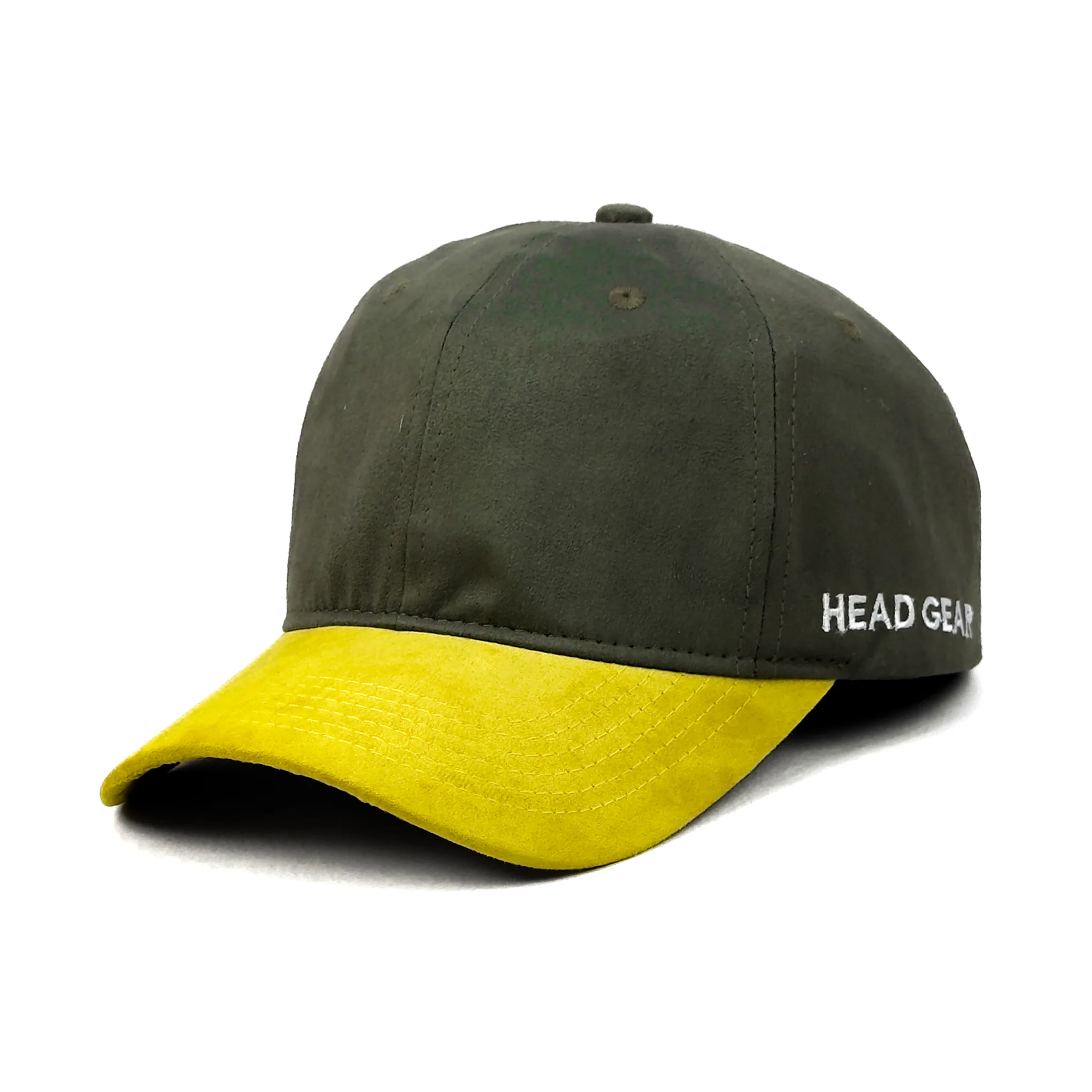 HEAD GEAR DARK GREEN YELLOW DUAL TONE CAP - Image 5