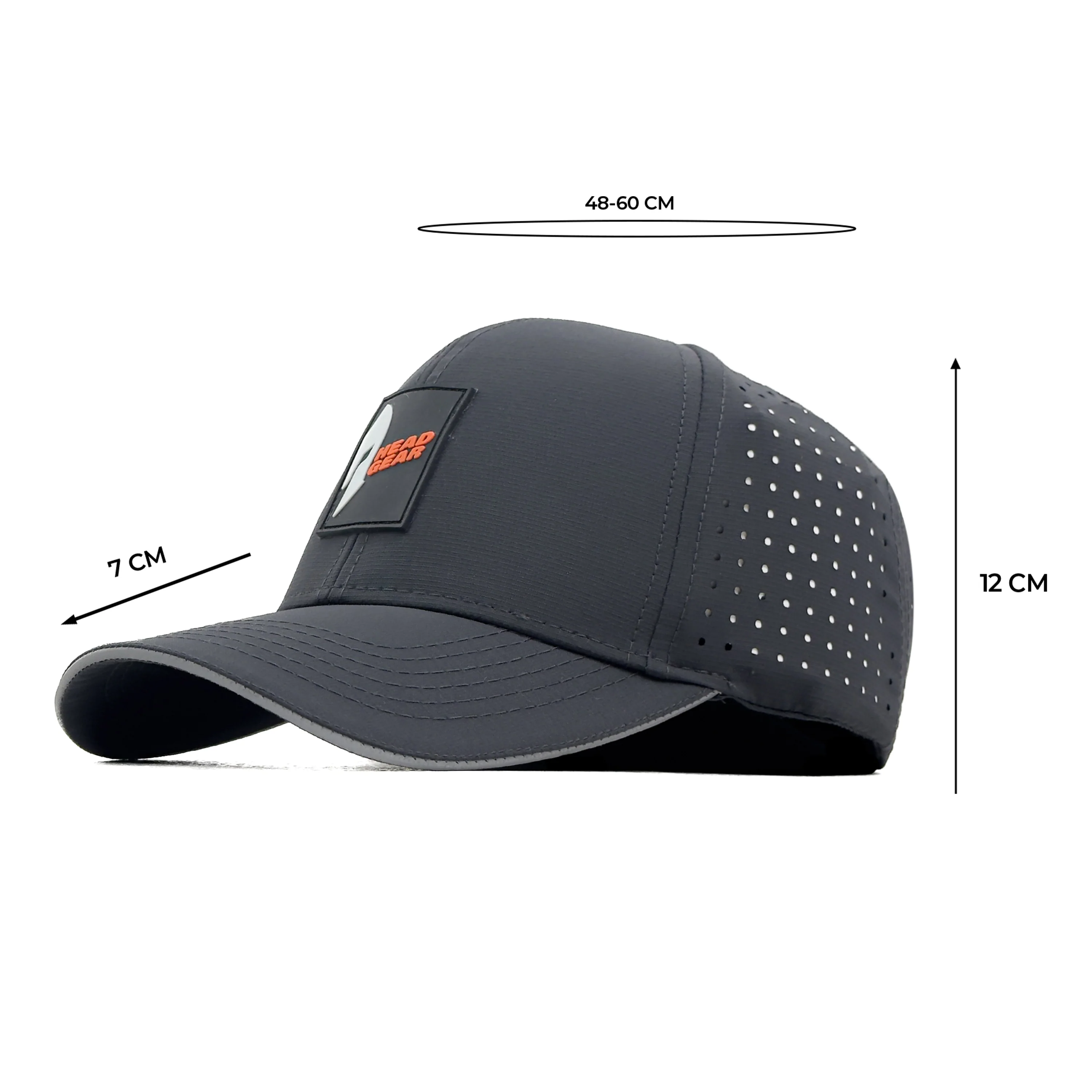 HEAD GEAR DARK GREY ACTI FLEX STRIKE SANDWICH CAP - Image 12