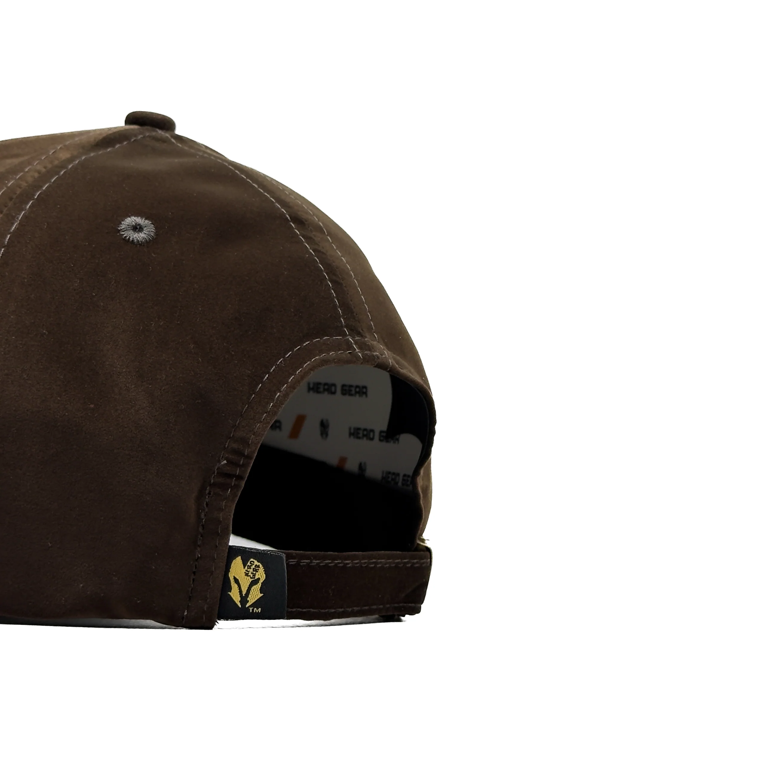 HEAD GEAR DARK OLIVE GOLD VELVET LIMITED EDITION CAP - Image 12