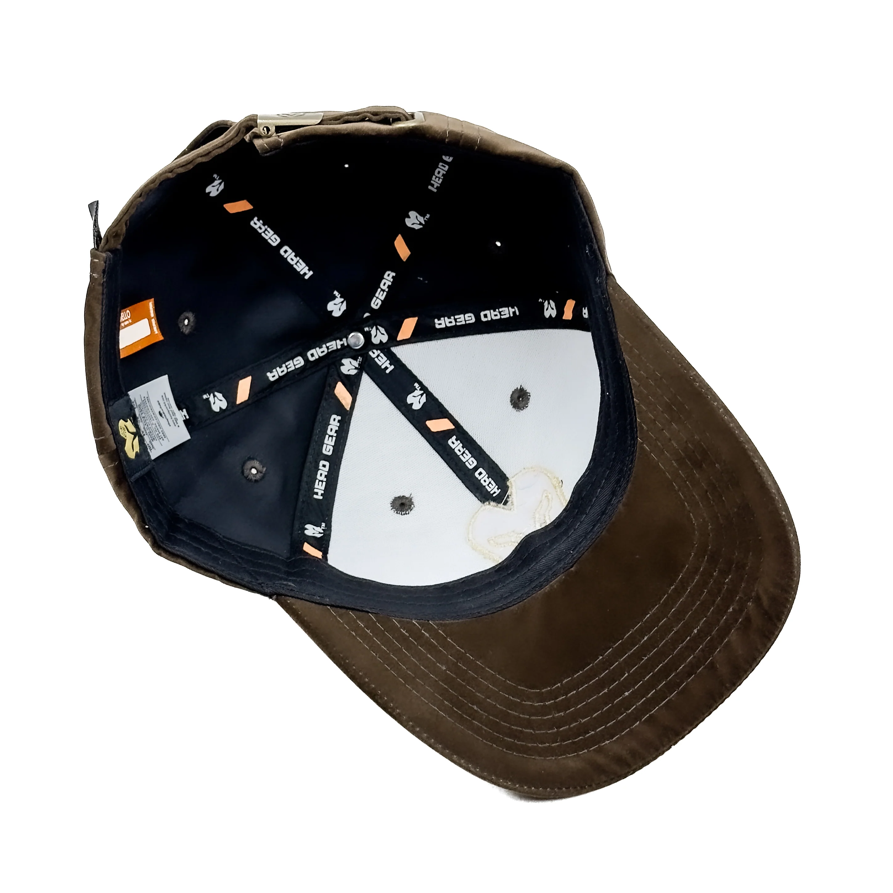 HEAD GEAR DARK OLIVE GOLD VELVET LIMITED EDITION CAP - Image 14