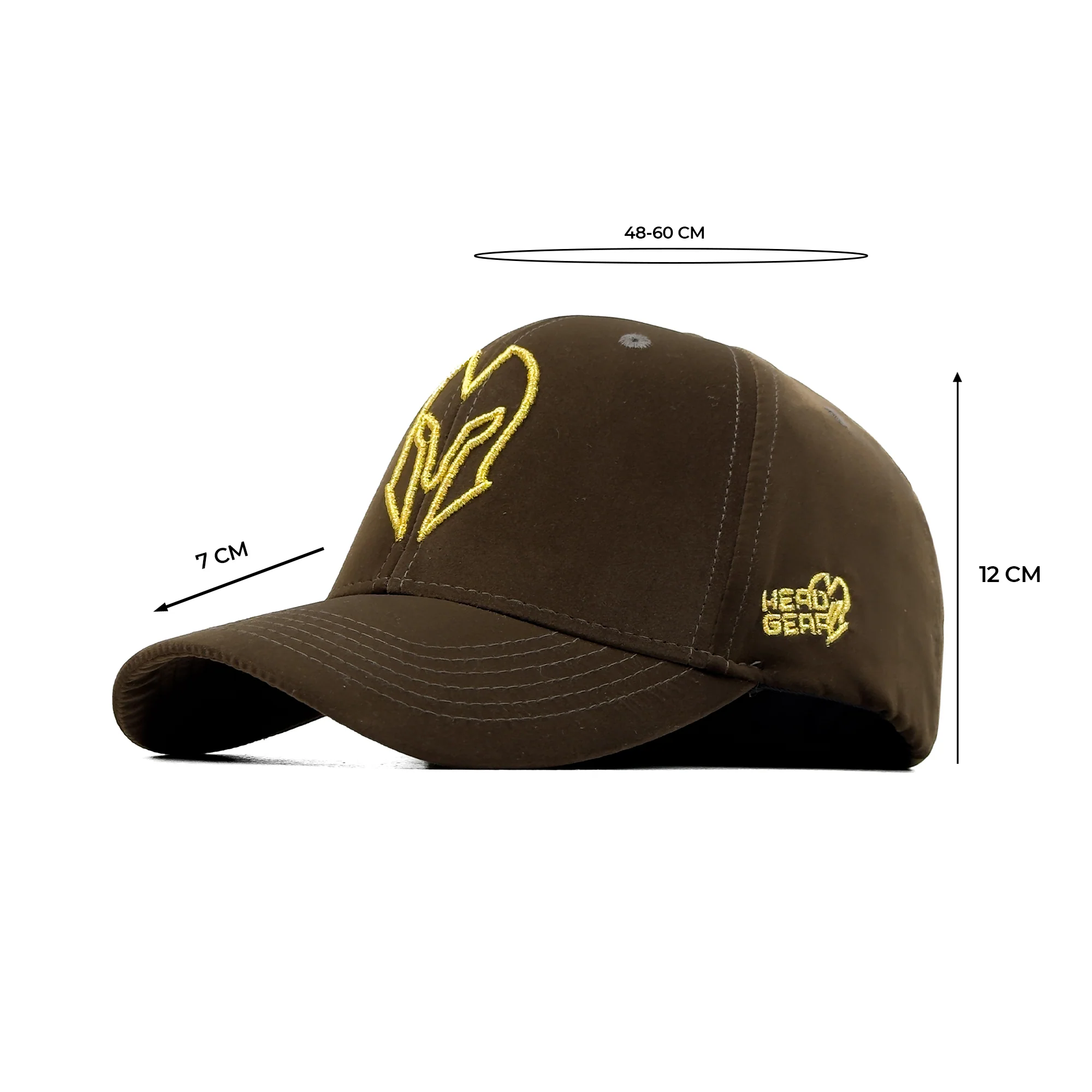 HEAD GEAR DARK OLIVE GOLD VELVET LIMITED EDITION CAP - Image 15