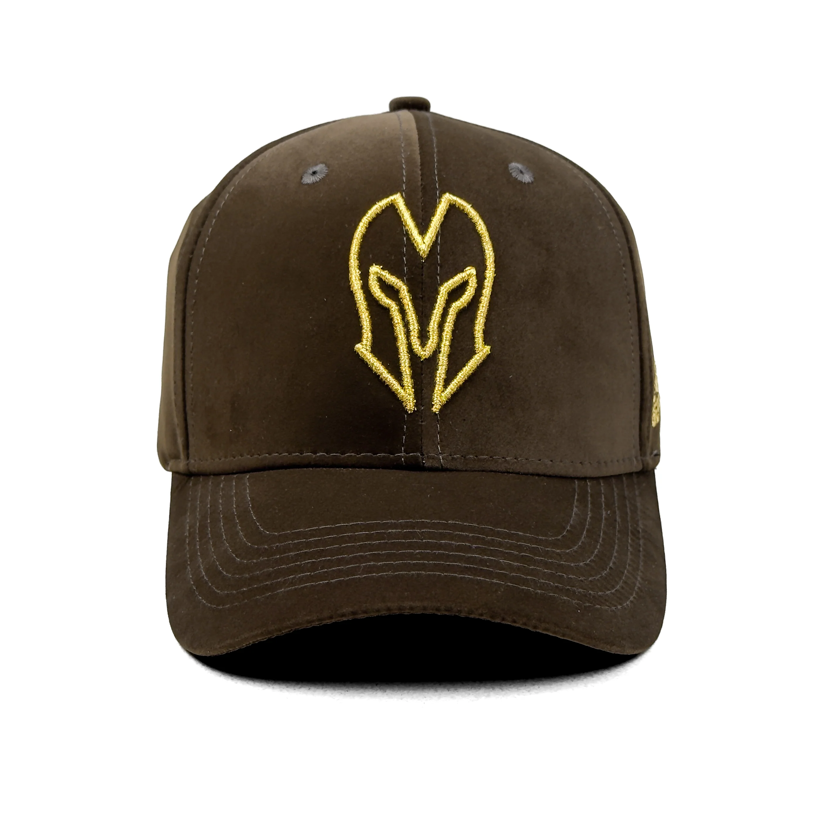 HEAD GEAR DARK OLIVE GOLD VELVET LIMITED EDITION CAP - Image 7