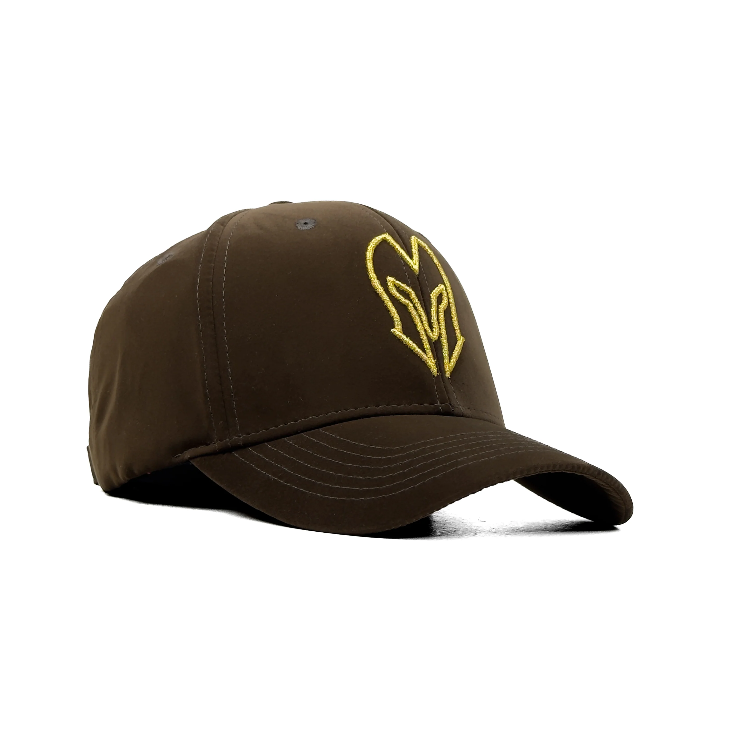 HEAD GEAR DARK OLIVE GOLD VELVET LIMITED EDITION CAP - Image 8
