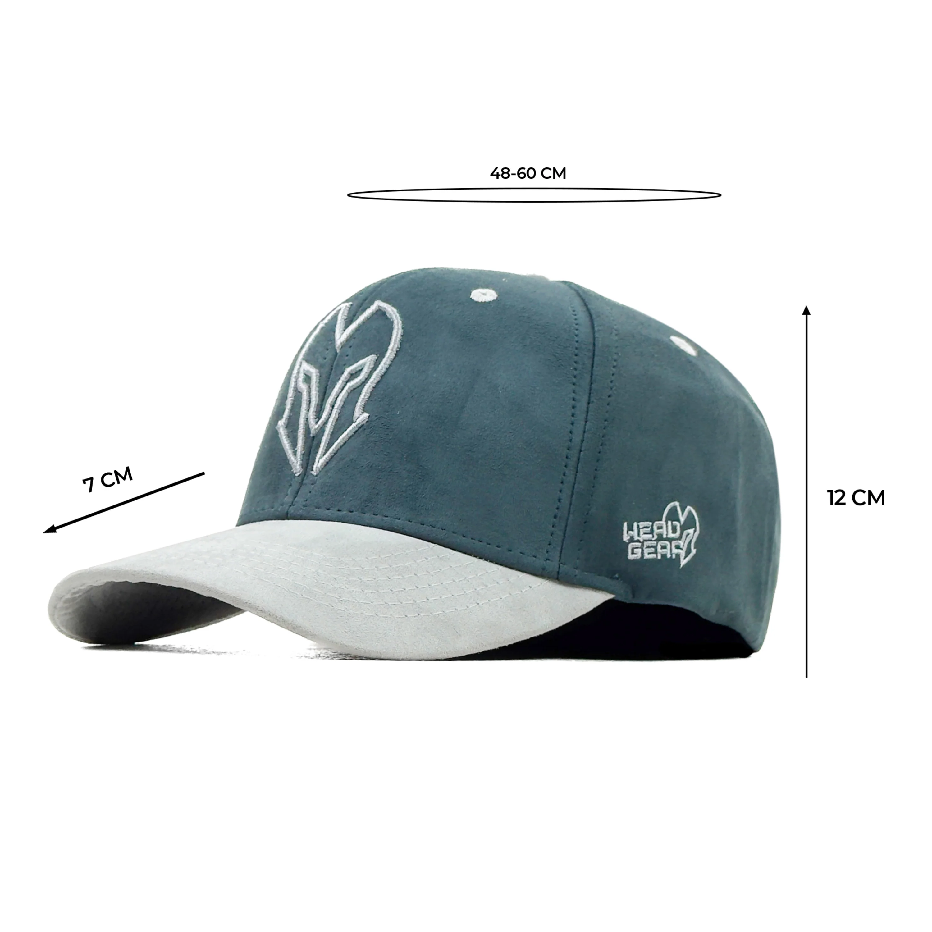 HEAD GEAR DEEP PASTE LIGHT GREY REDEFINED SUEDE CAP - Image 7