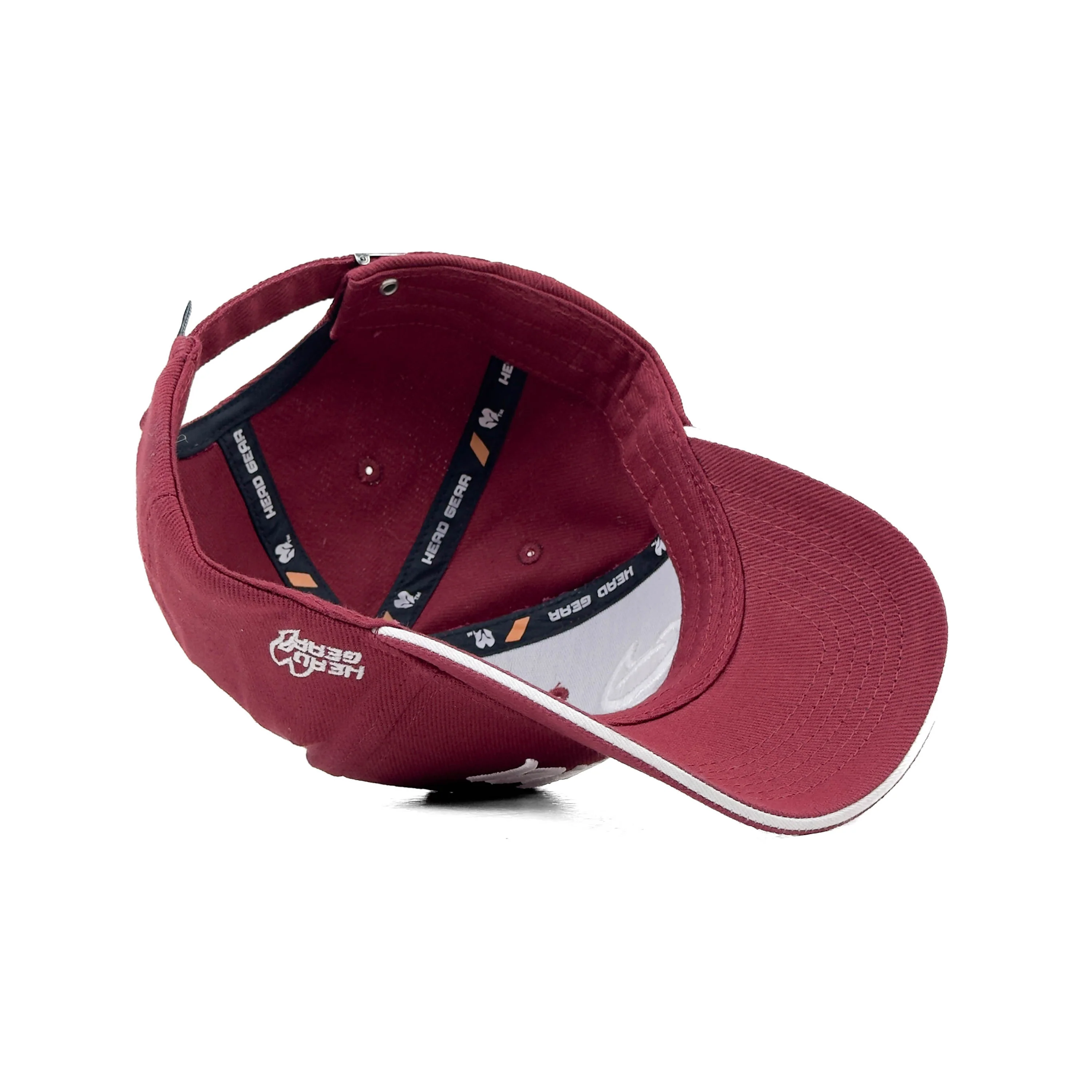 HEAD GEAR DHAKA MAROON SANDWICH CAP - Image 11