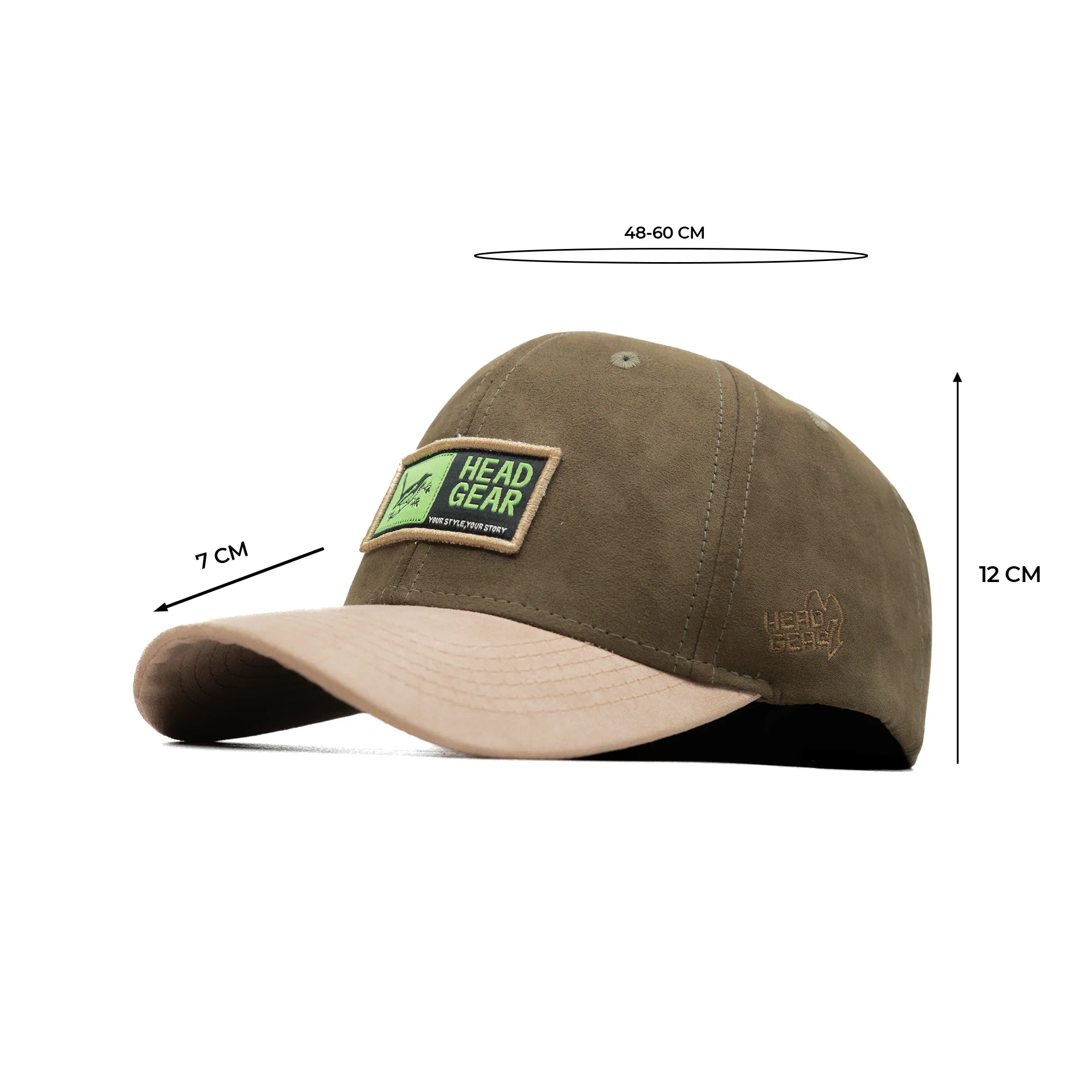 HEAD GEAR DOEL PATCH OLIVE CAP - Image 5