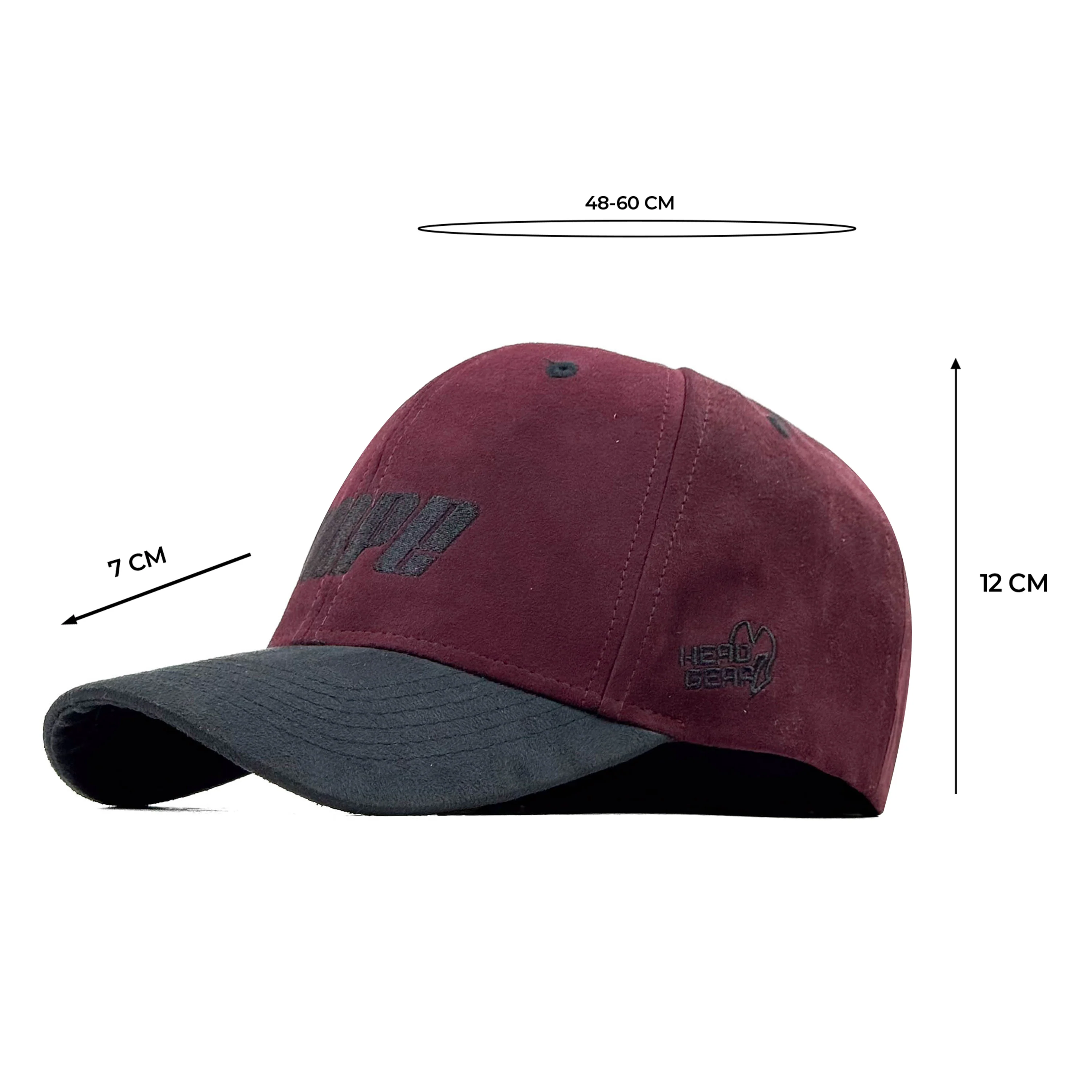 HEAD GEAR DOPE BURNT MAROON CAP - Image 13