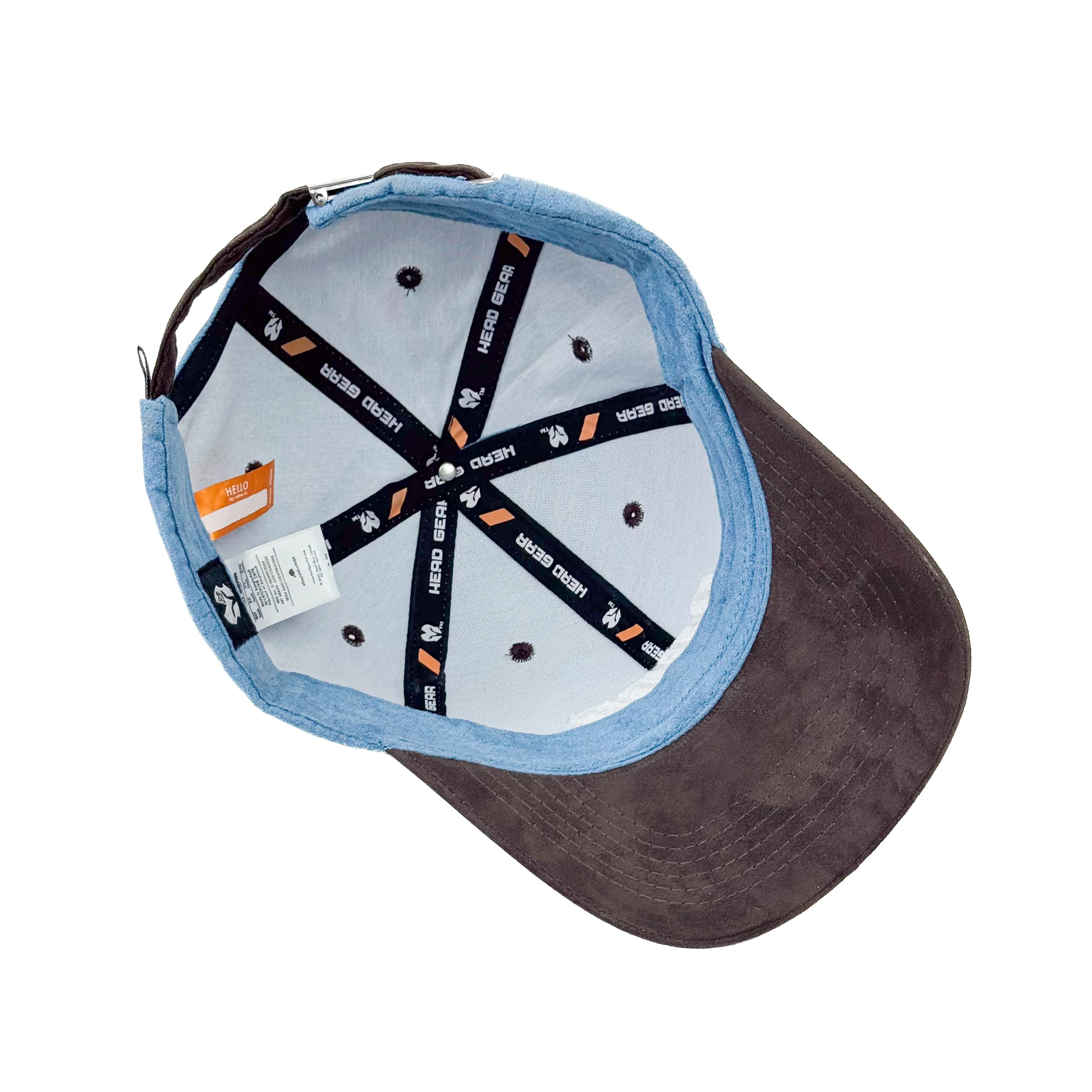 HEAD GEAR DOPE SKY BLUE AND COFFEE CAP - Image 12