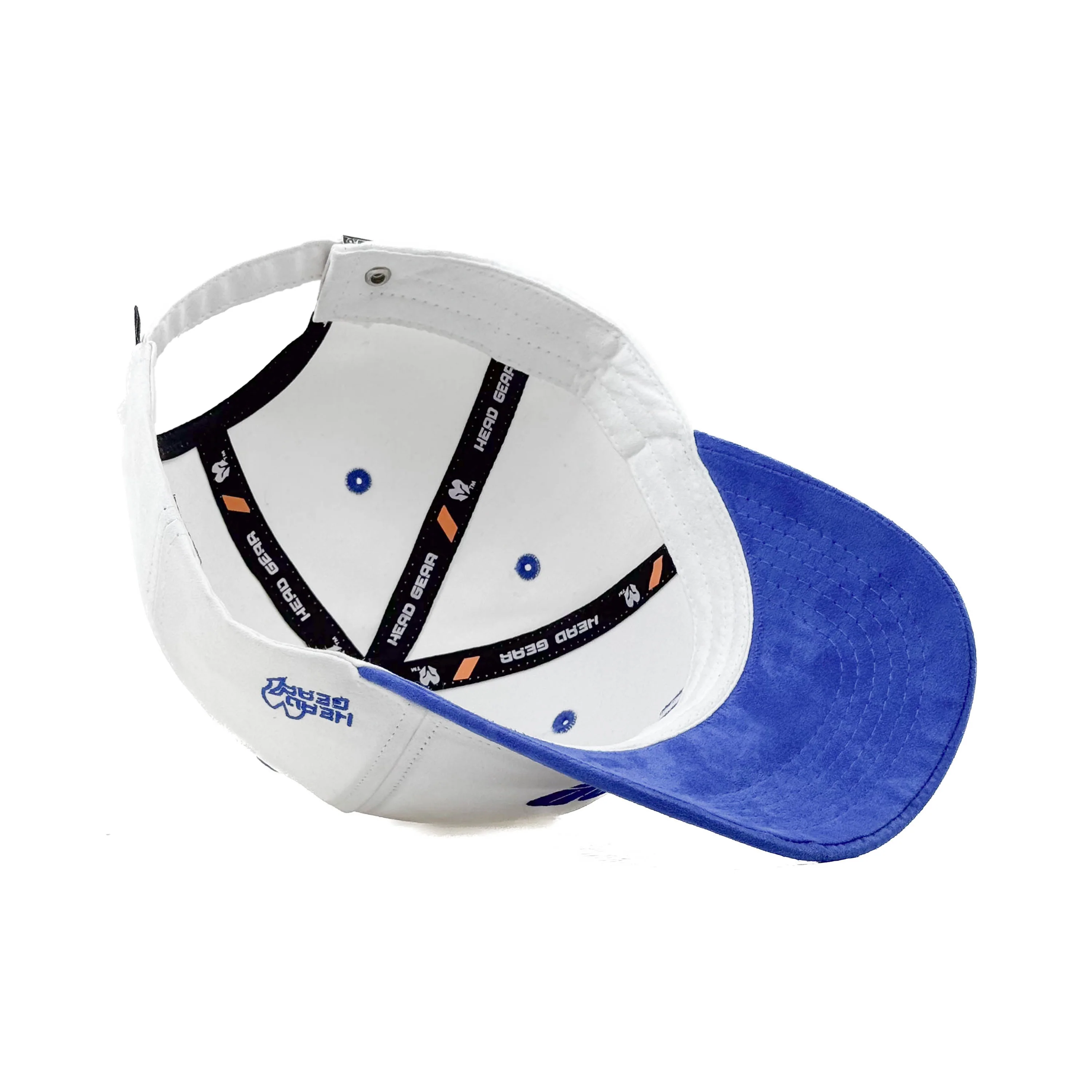 HEAD GEAR DOPE WHITE AND BLUE CAP - Image 11